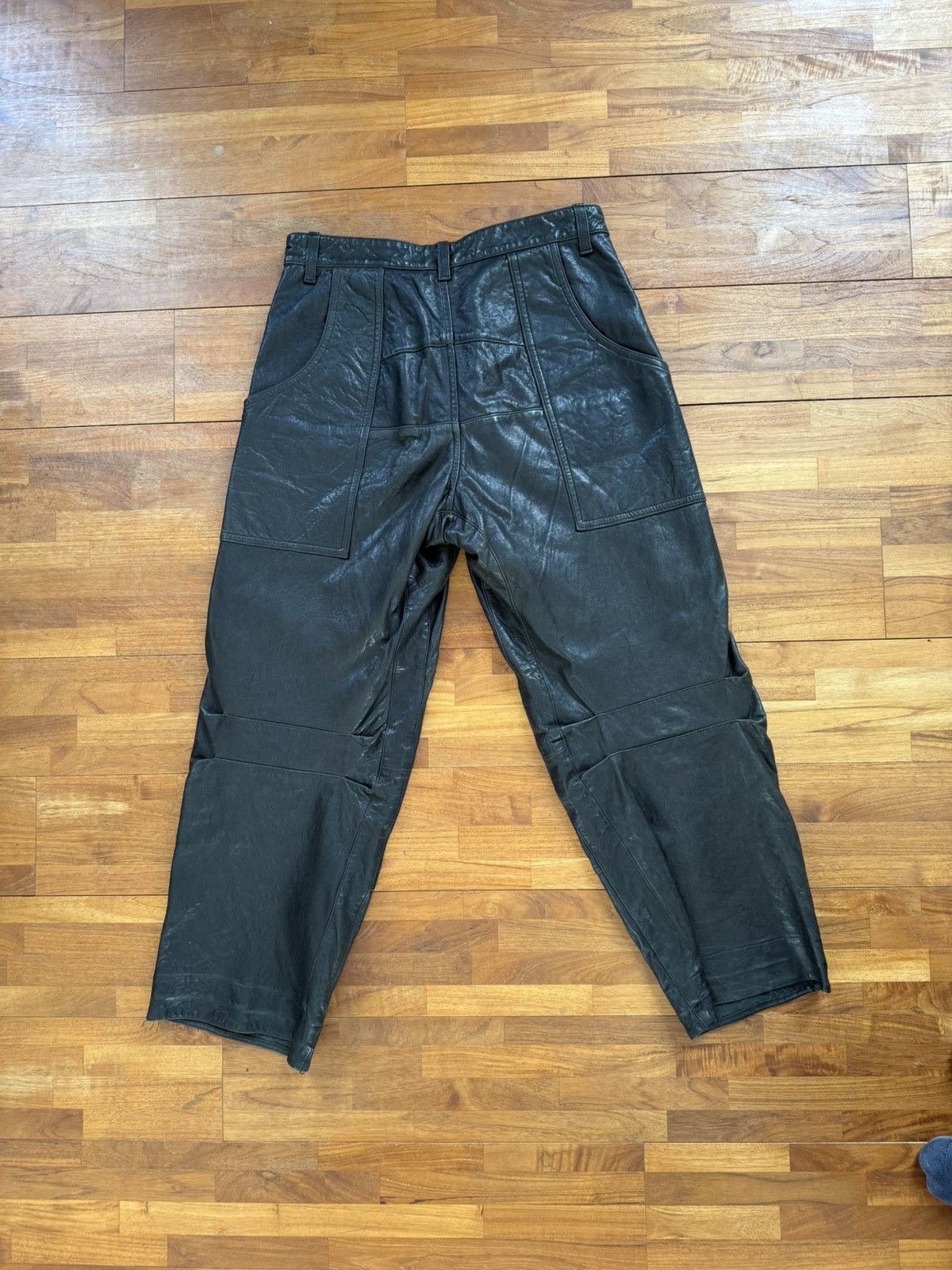 Yohji Yamamoto Y’s Yohji Yamamoto Leather Pants (Sample) Size US 33 - 2 Thumbnail