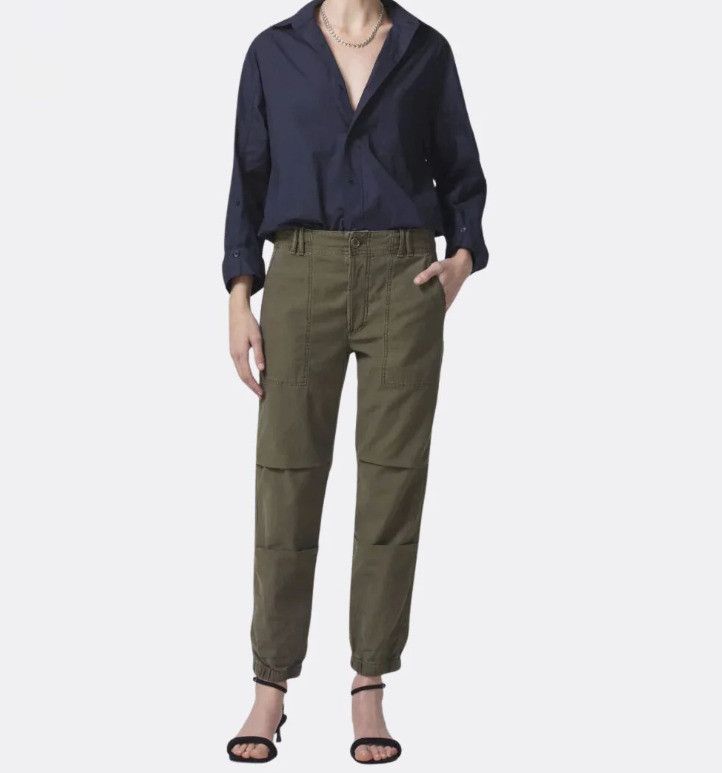 Citizens Of Humanity Citizens of Humanity Agni Utility Trouser Pant Tea Leaf 24 Size 24" / US 00 / IT 34 - 1 Thumbnail