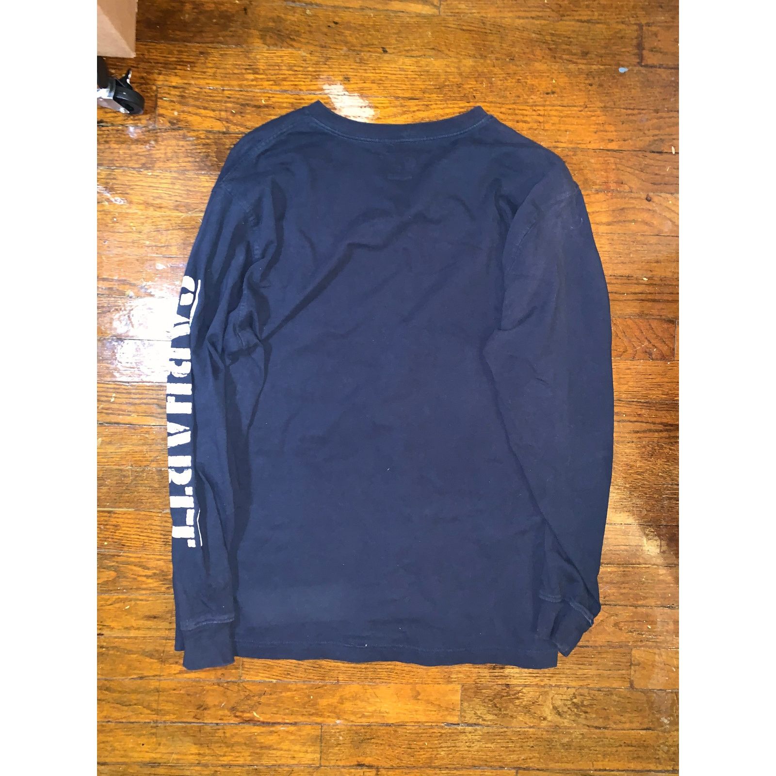 Carhartt Carhartt Long Sleeve Pocket T-Shirt Mens Medium Navy Blue Size US M / EU 48-50 / 2 - 5 Thumbnail