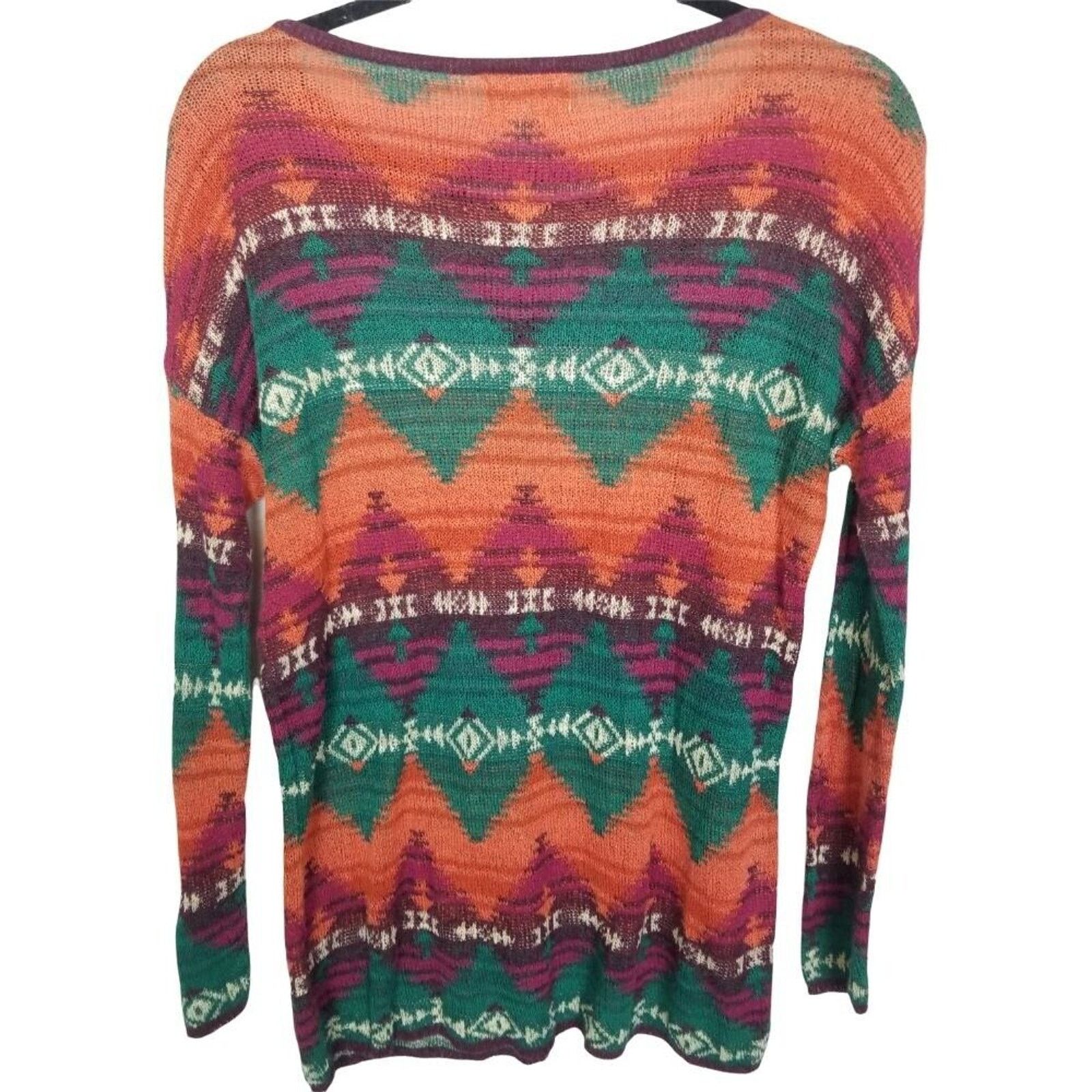 Denim & Supply Ralph Lauren Denim & Supply Ralph Lauren Aztec Sweater S Southwestern Size S / US 4 / IT 40 - 9 Thumbnail