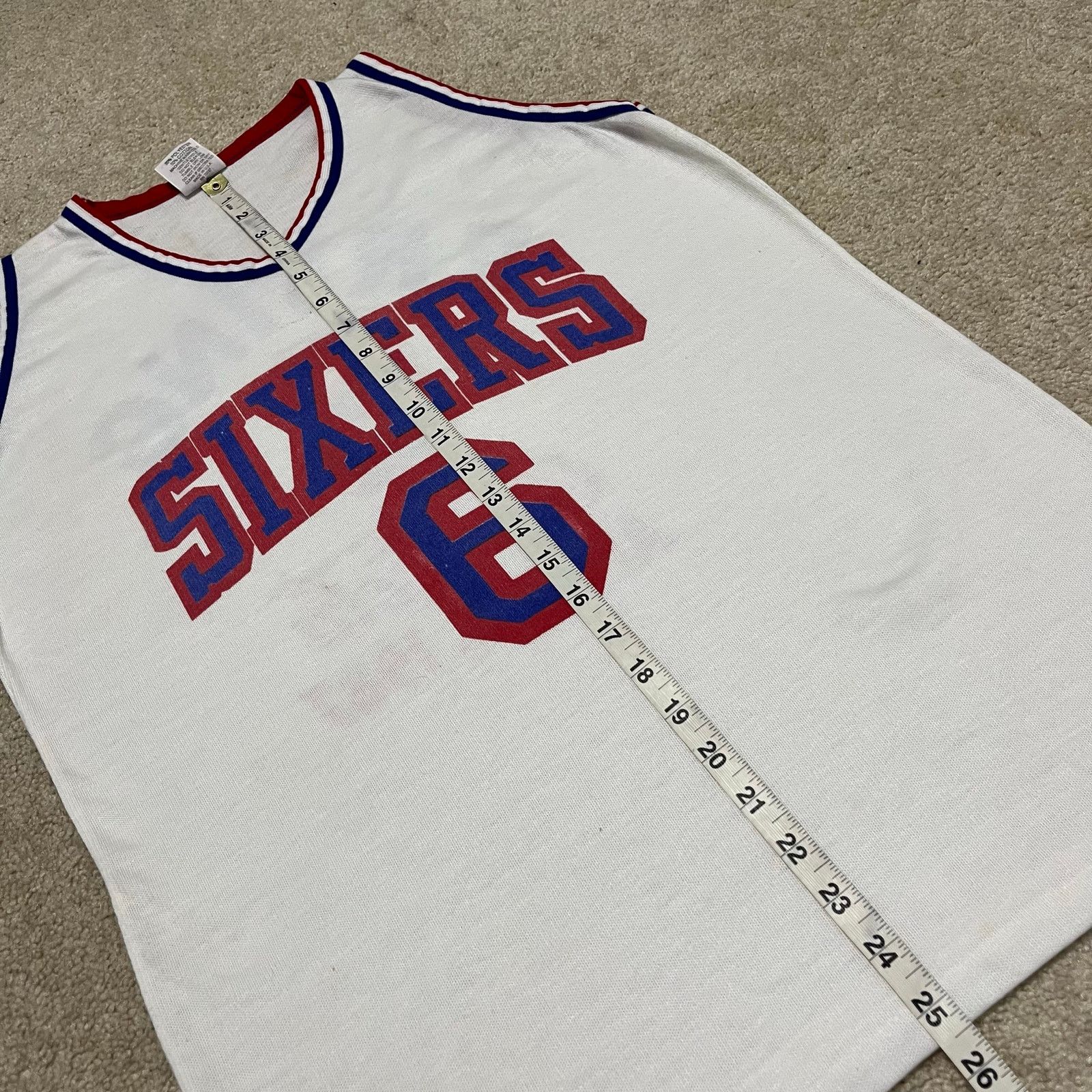 Other Vintage 1987 Julius Erving Sixers #6 Coca-Cola Promo Tank To Size US XL / EU 56 / 4 - 4 Thumbnail