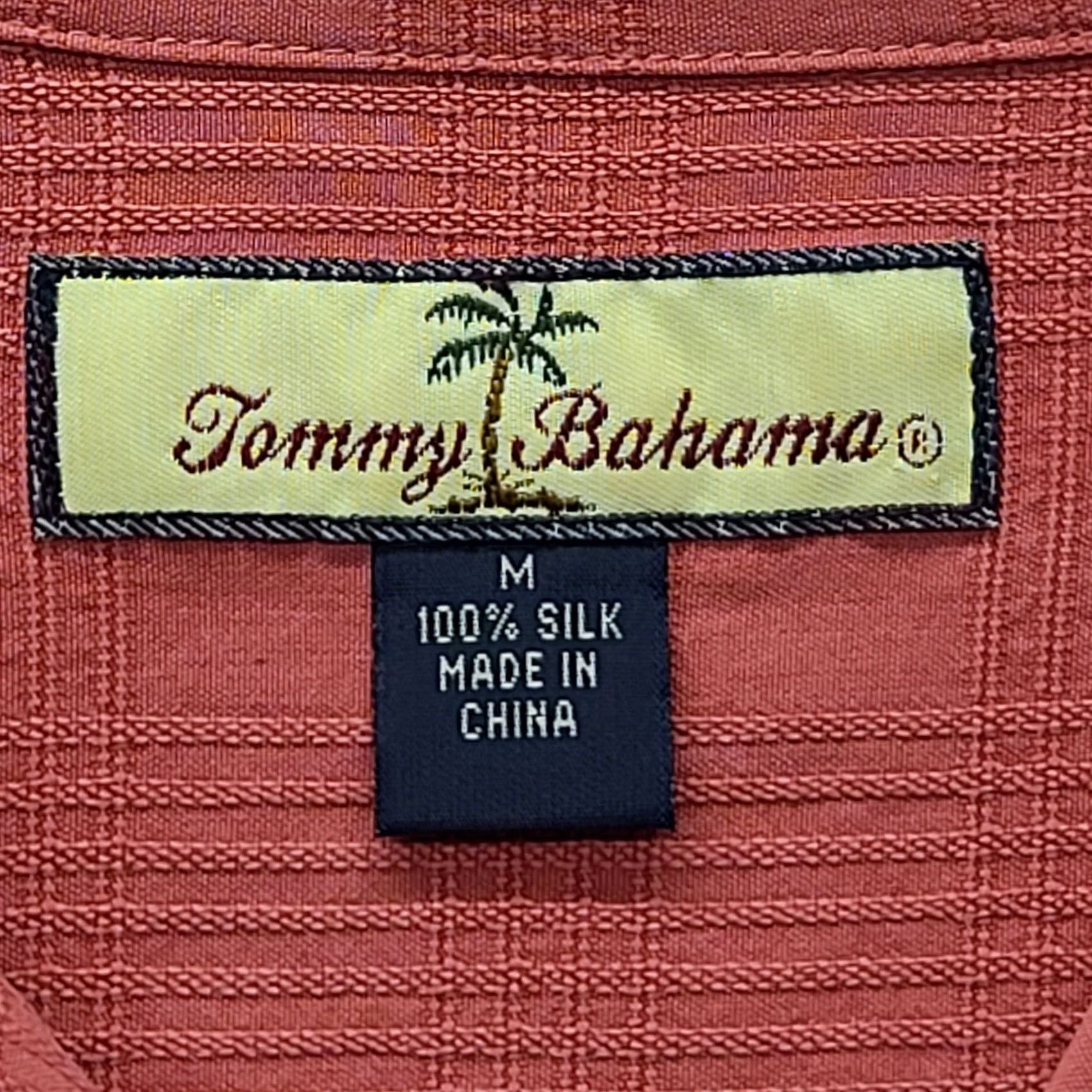 Tommy Bahama VINTAGE Tommy Bahama Silk Shirt Mens M Regular Fit Short Sleeve Island Zone Hawaiian Size US M / EU 48-50 / 2 - 2 Thumbnail