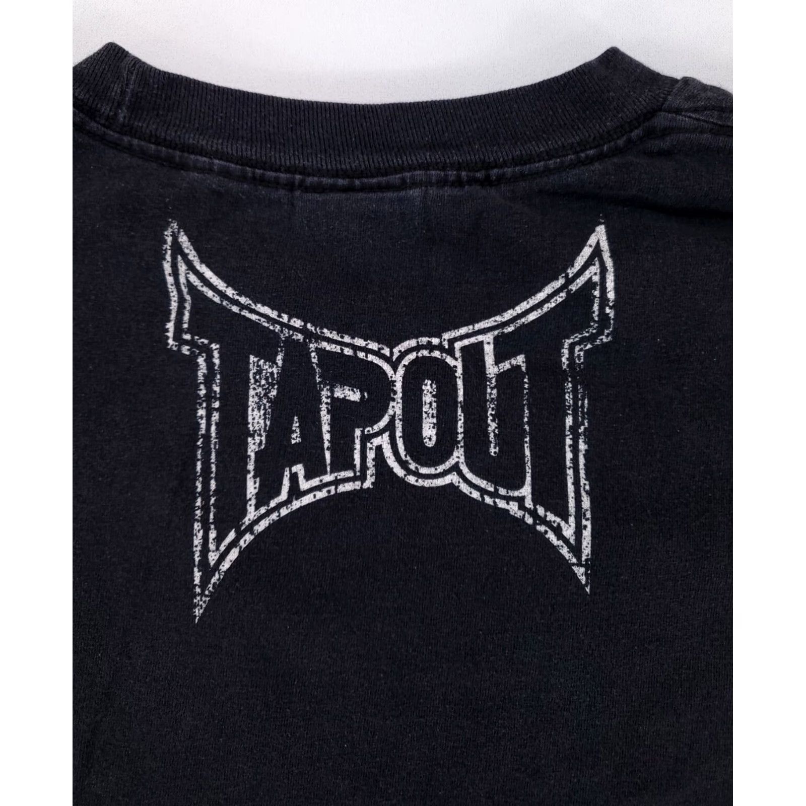 Tapout VINTAGE Tapout Y2K Expression of Combat T Shirt Black Short Sleeve Mens XL Size US XL / EU 56 / 4 - 6 Thumbnail