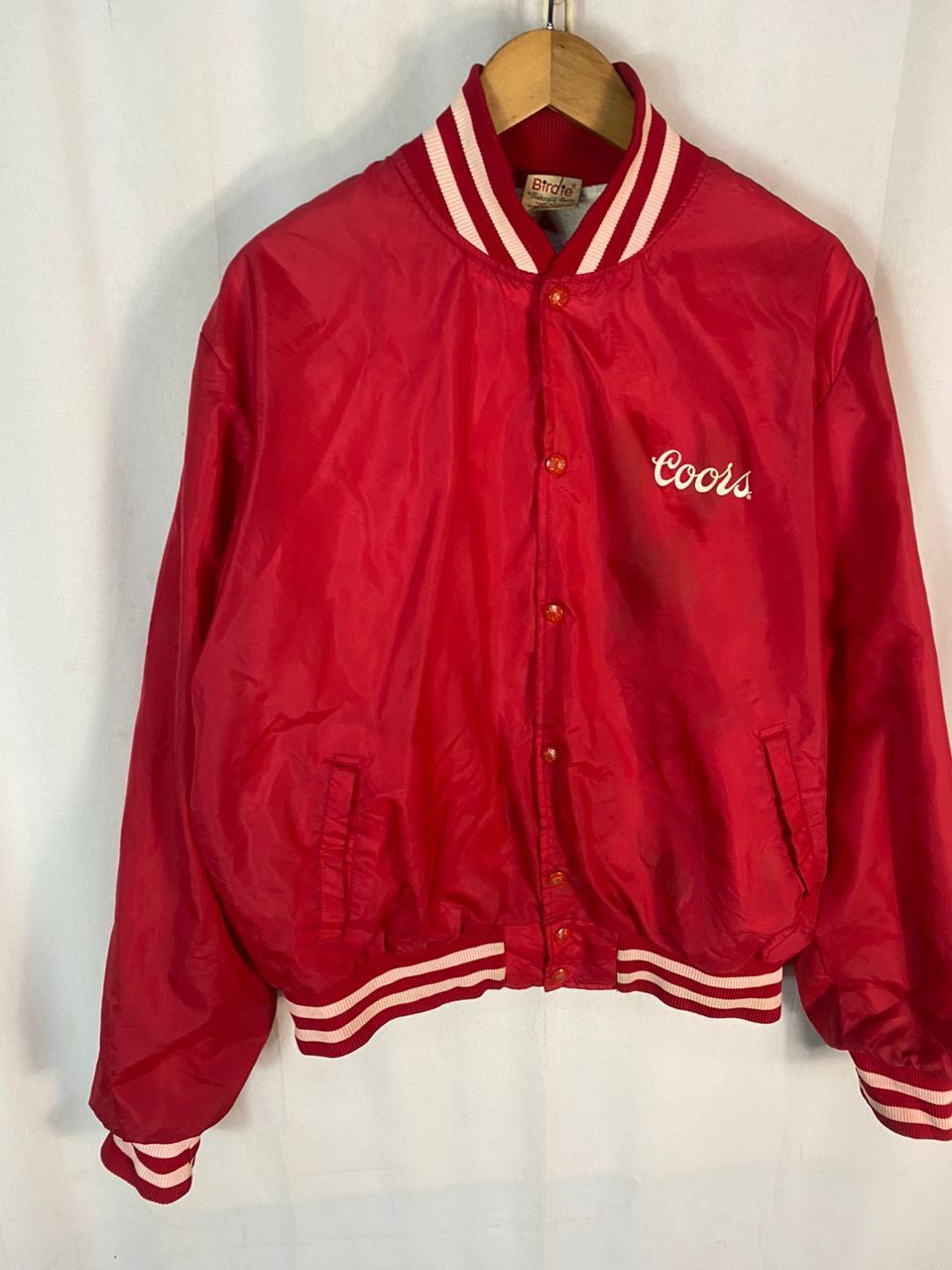 Vintage Vintage birdie snap button nylon jacket made in usa Size US L / EU 52-54 / 3 - 3 Thumbnail