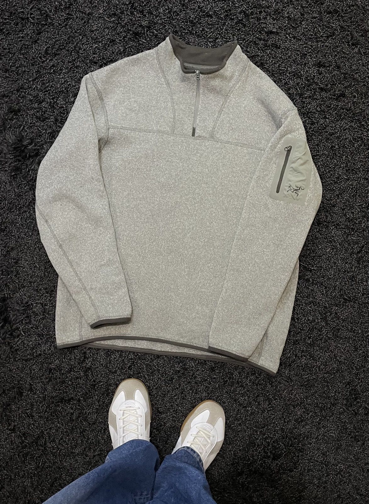 Arc'teryx × Vintage VINTAGE ARCTERYX 1/4 ZIP FLEECE POLARTEC SWEATSHIRT OUTDOOR Size US L / EU 52-54 / 3 - 1 Thumbnail