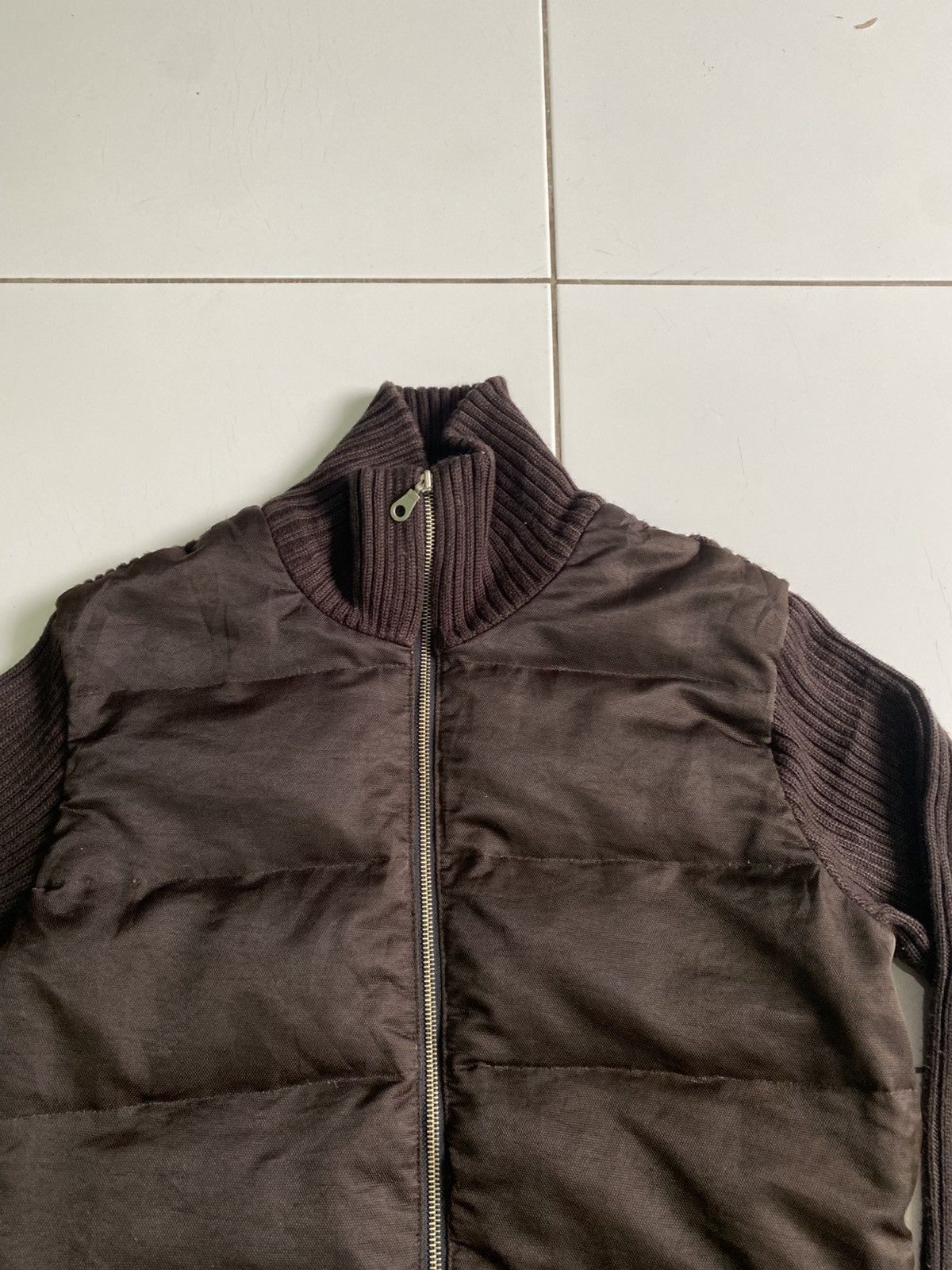 Basco Vintage 80s Basco Americansports puffy Knits PulloverJacket Size L / US 10 / IT 46 - 8 Thumbnail