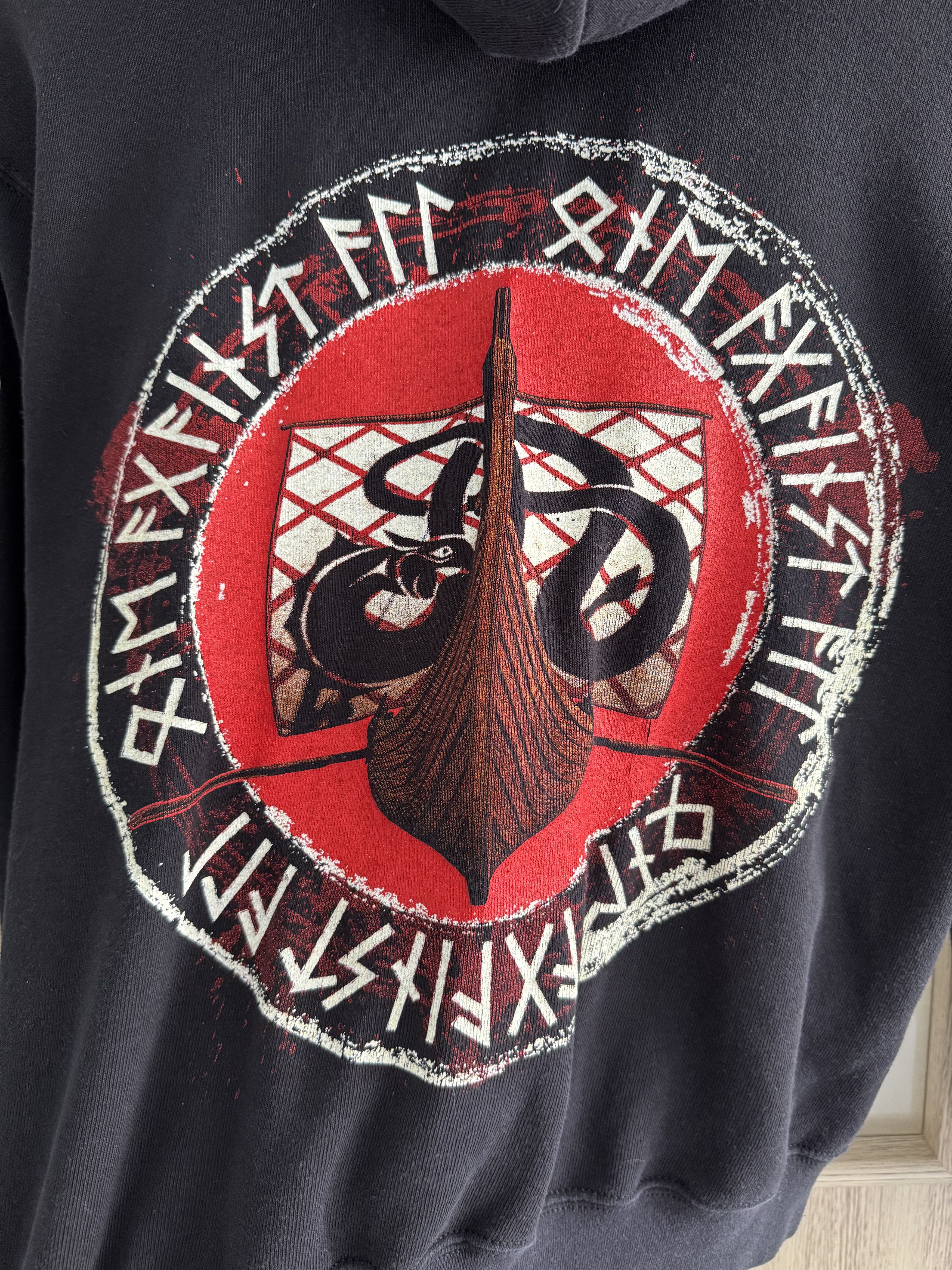 Band Tees Vintage Amon Amarth "One Against All" Zip Hoodie Size US S / EU 44-46 / 1 - 3 Thumbnail