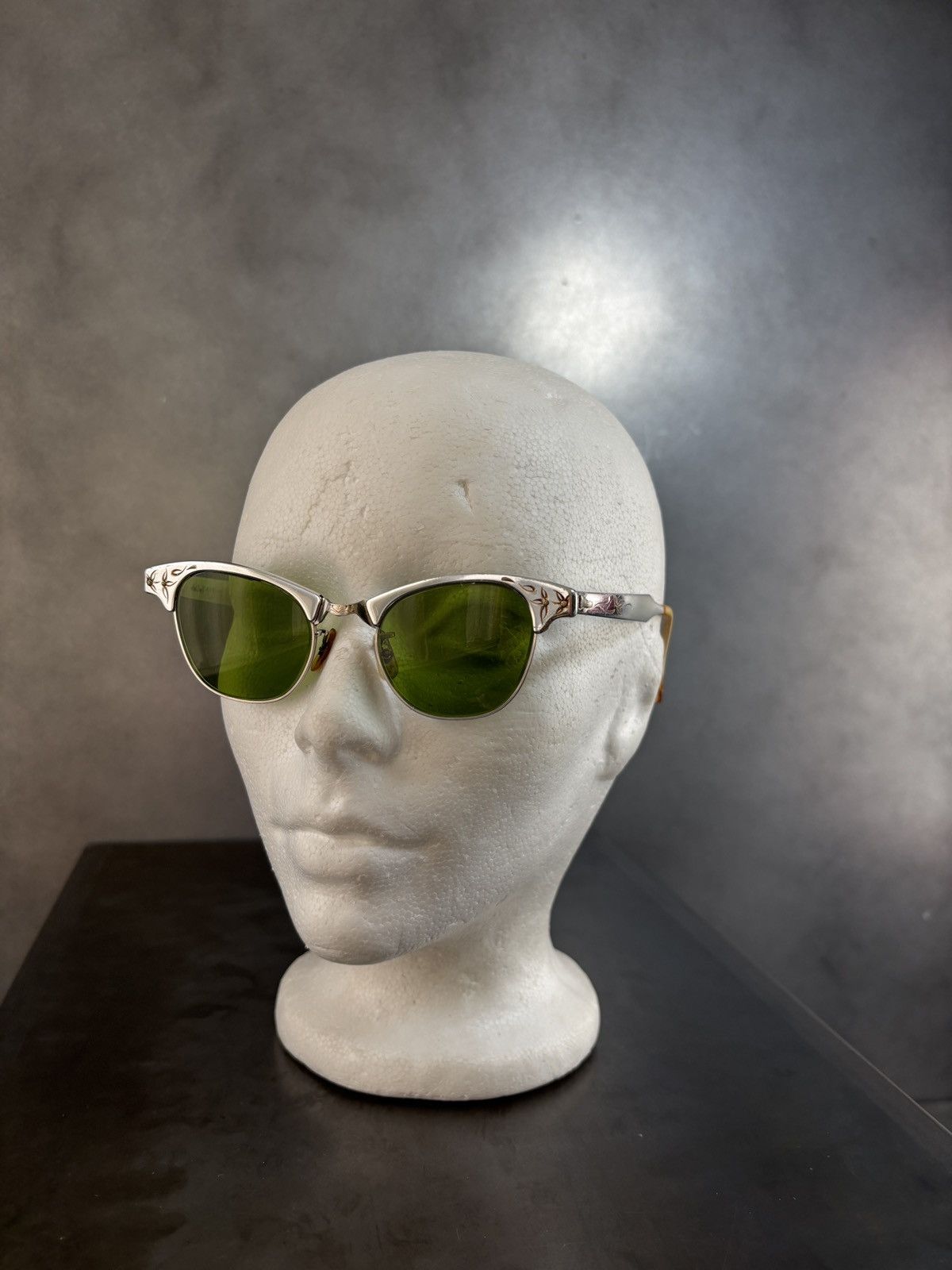 Vintage 1960s ArtCraft Sunglasses True Vintage Aluminum Frame Chrome Size ONE SIZE - 18 Thumbnail