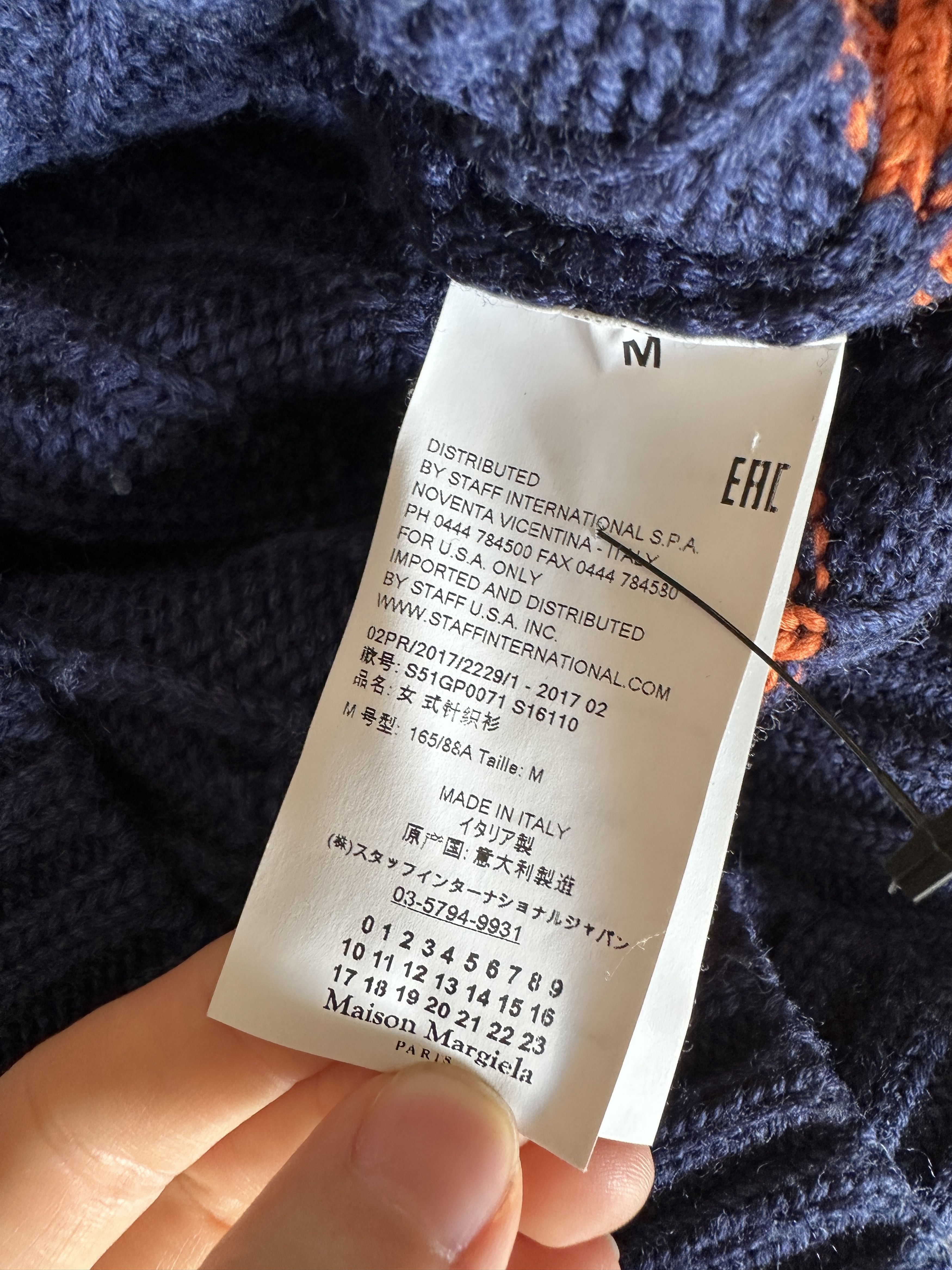 Maison Margiela Maison Margiela Cableknit Wool Sweater Size US XL / EU 56 / 4 - 3 Thumbnail