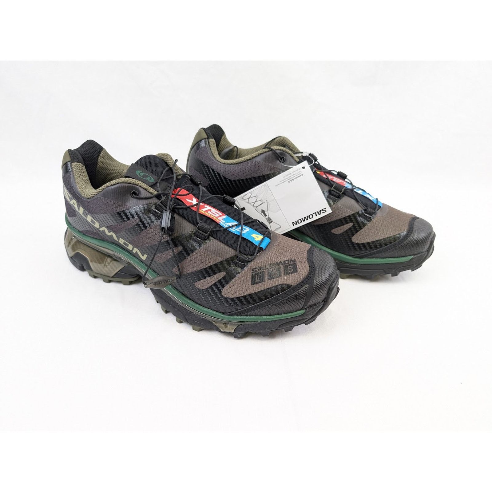 Salomon o1rshd1 Unisex Low-Top Sneakers in Olive Night / Black Size US 11 / EU 44 - 15 Thumbnail