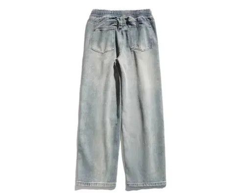 VIBE Retro heavy industry old washed jeans hip-hop wide-leg pants Size US 32 / EU 48 - 8 Thumbnail