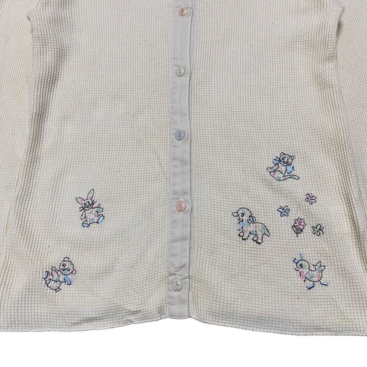 Bape Bapy Waffle Sweater Cardigan Size M / US 6-8 / IT 42-44 - 6 Thumbnail