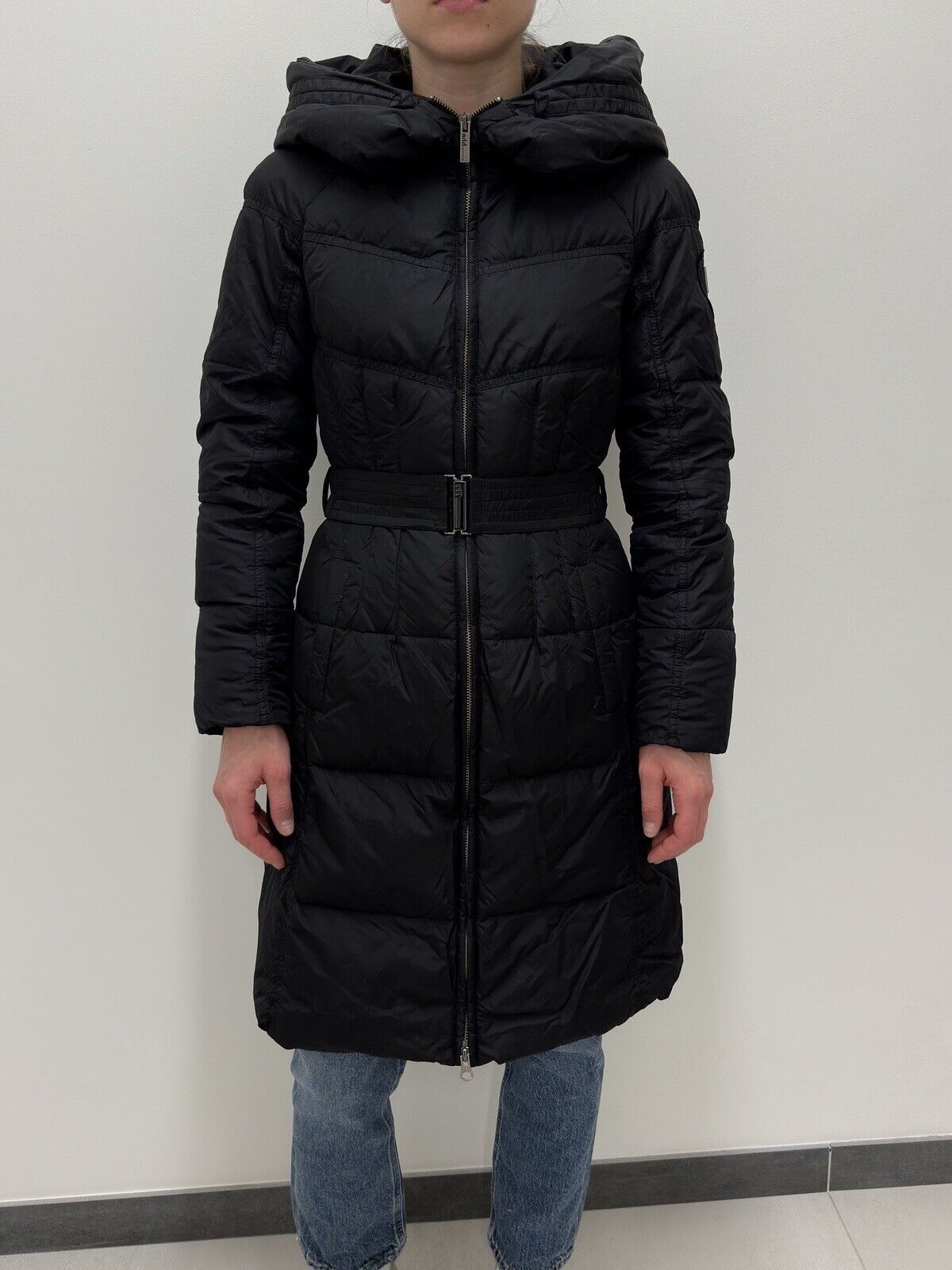 Add DDP Add Icon 10 Down Puffer Womens Jacket Coat Black Size S / US 4 / IT 40 - 3 Thumbnail