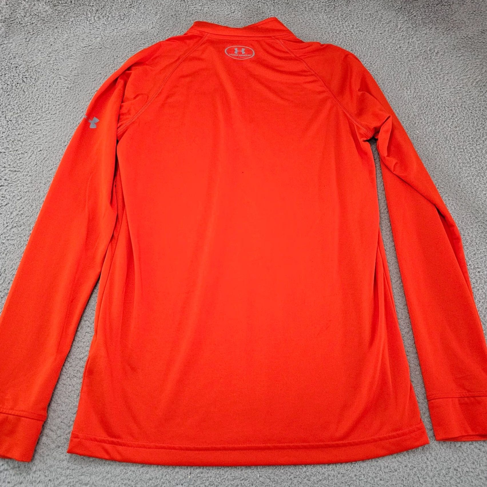 Under Armour **Heatgear Orange Mens Under Armour Pullover Sweatshirt** User: Under Armour Orange Mens Small Heatgear Pullover Sweatshirt Size US S / EU 44-46 / 1 - 7 Thumbnail
