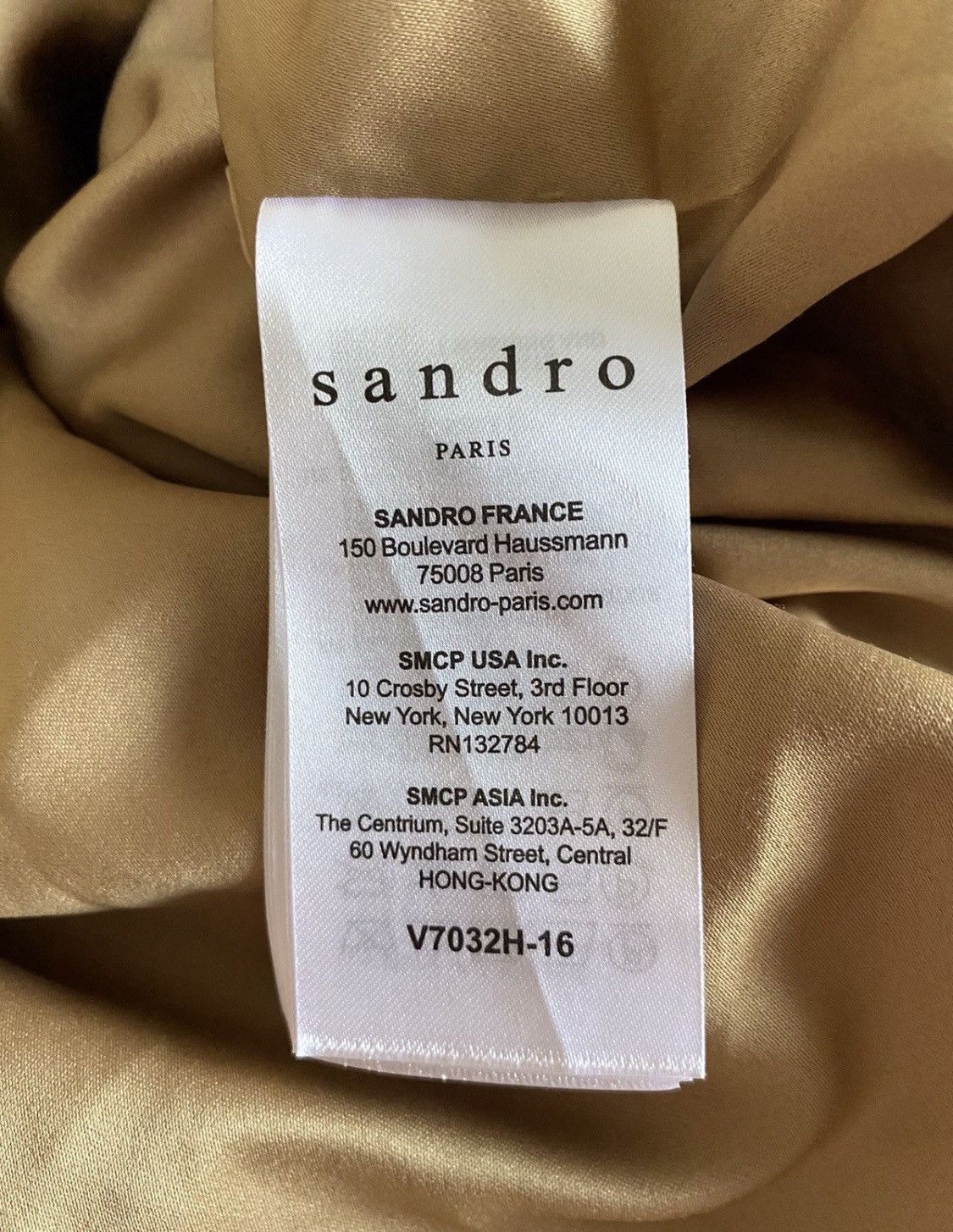 Sandro Sandro Paris Velvet Jacket Brown Golden Size XS / US 0-2 / IT 36-38 - 6 Thumbnail