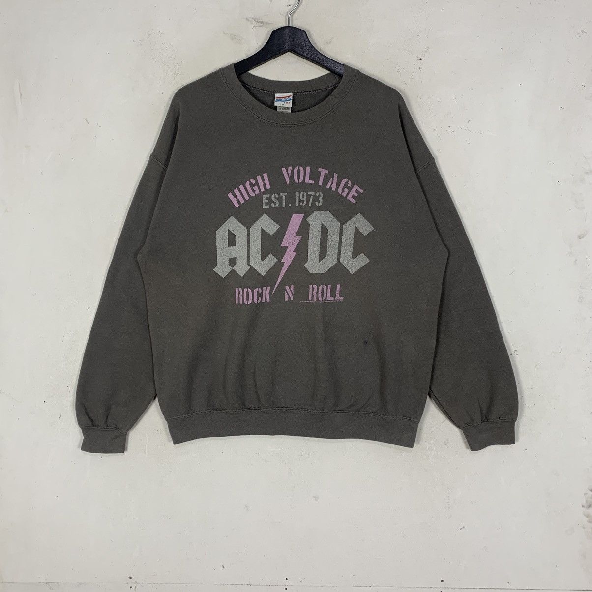 Junk Food Vintage Tee Band ACDC Junk Food Clothing sweatshirt Size US L / EU 52-54 / 3 - 1 Thumbnail