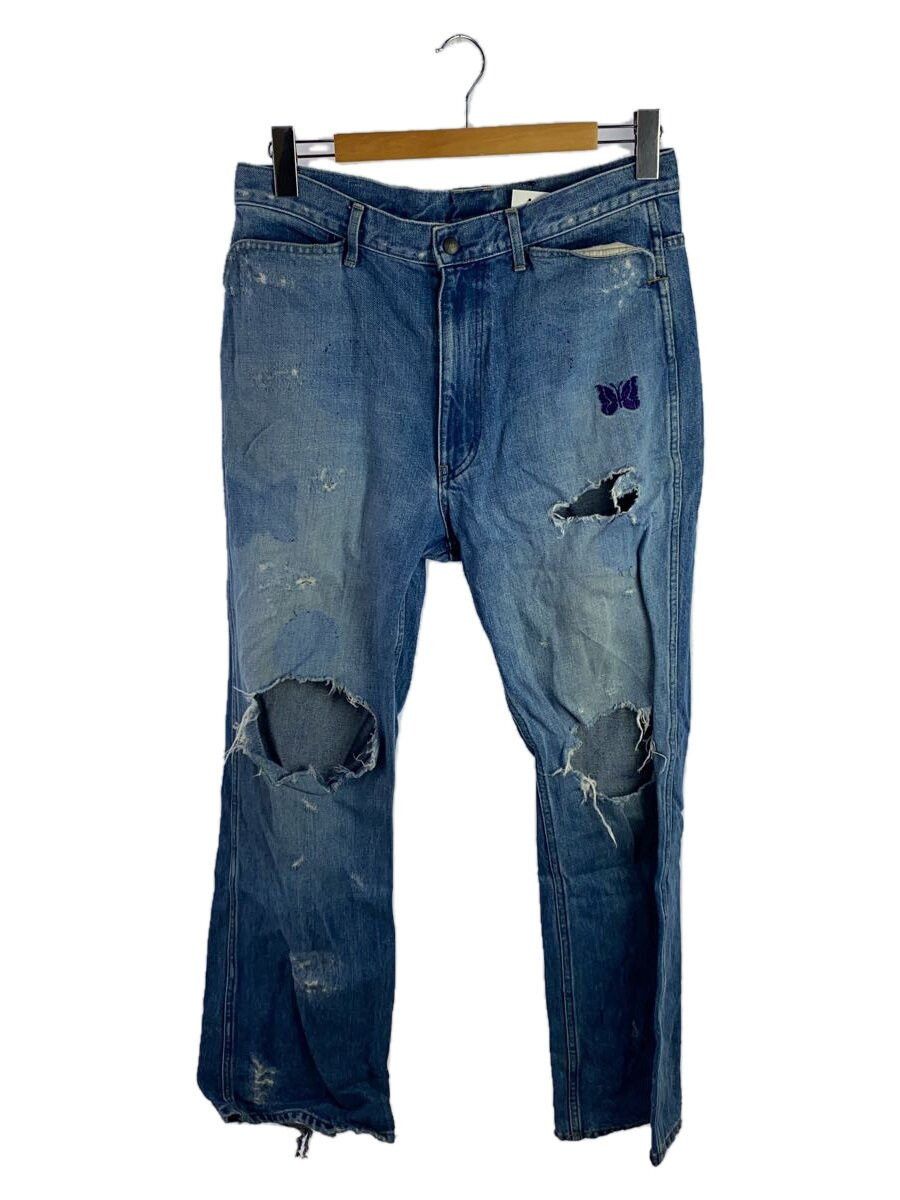 Needles Needles Cotton Track Pants Indigo Size US 32 / EU 48 - 1 Thumbnail