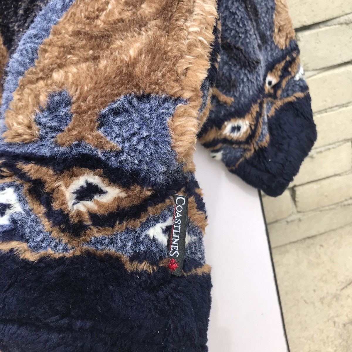Vintage Vintage Coastlines Fashion for Canada Fullprint Fleece Size US L / EU 52-54 / 3 - 9 Thumbnail