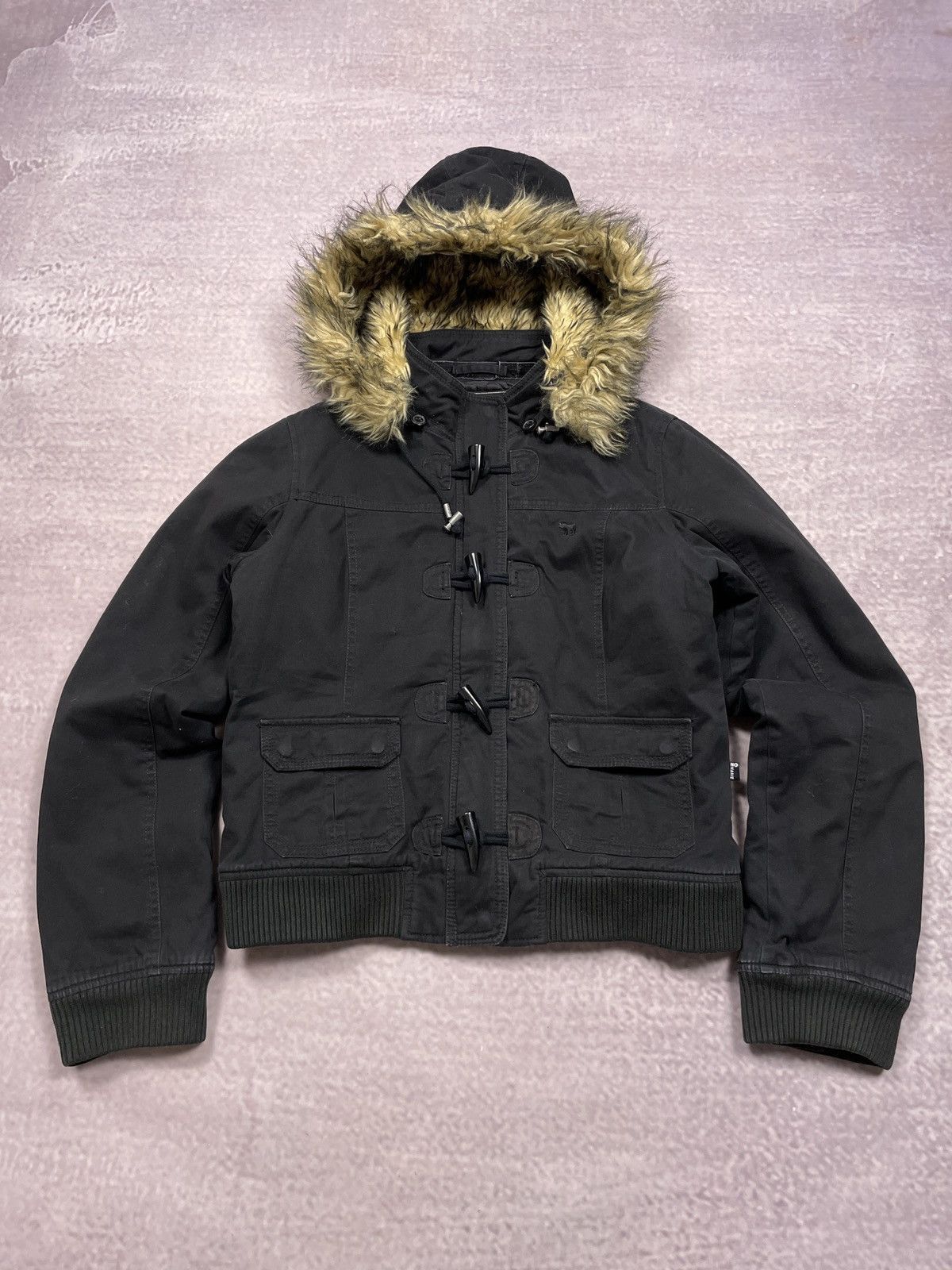 ジャケット・アウター archive coating far blouson y2k opium archive coating far blouson y2k opium 00's archive opium black fur