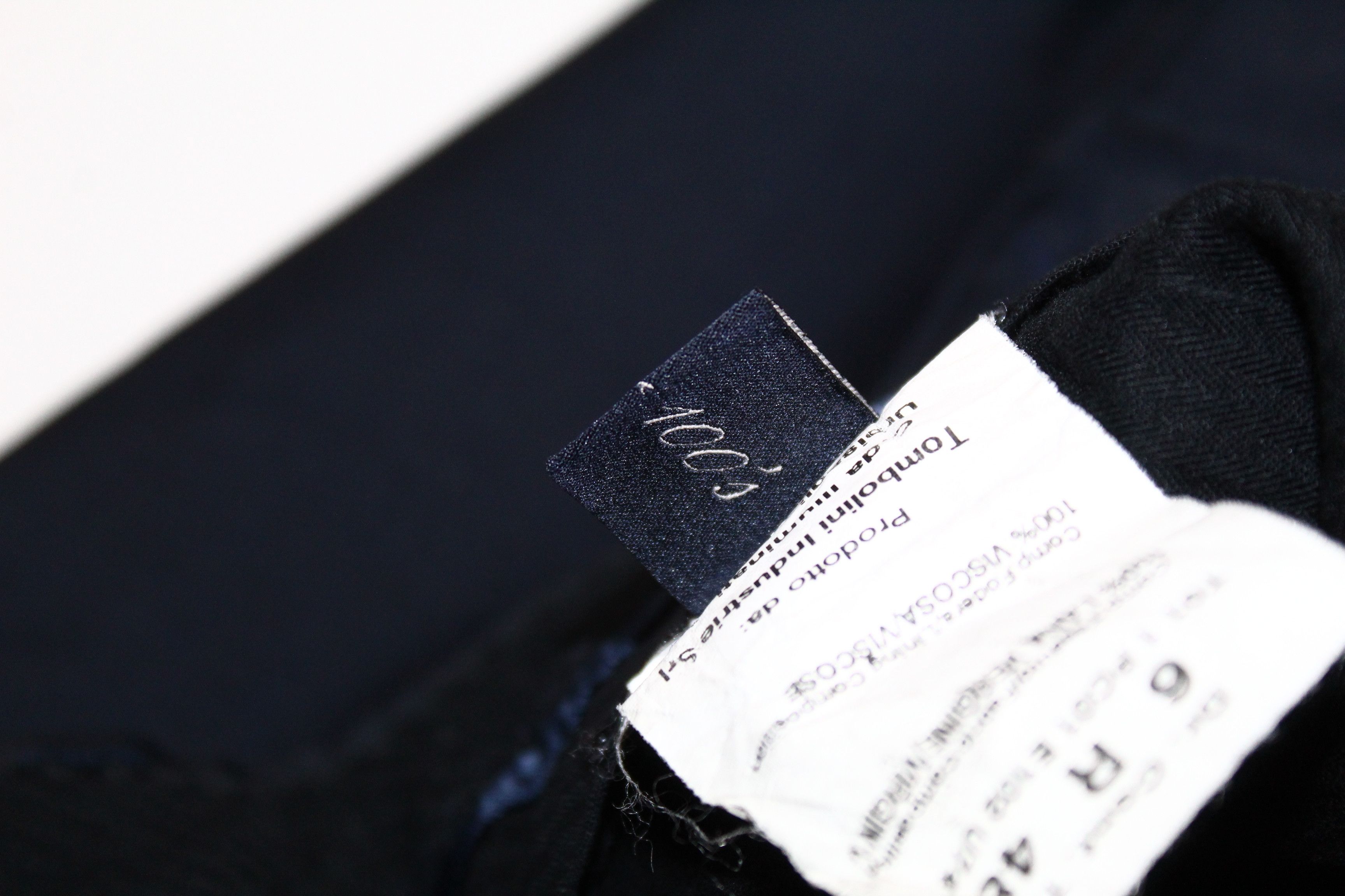 Tombolini Tombolini pure super 100's virgin wool suit pants Size US 32 / EU 48 - 10 Thumbnail