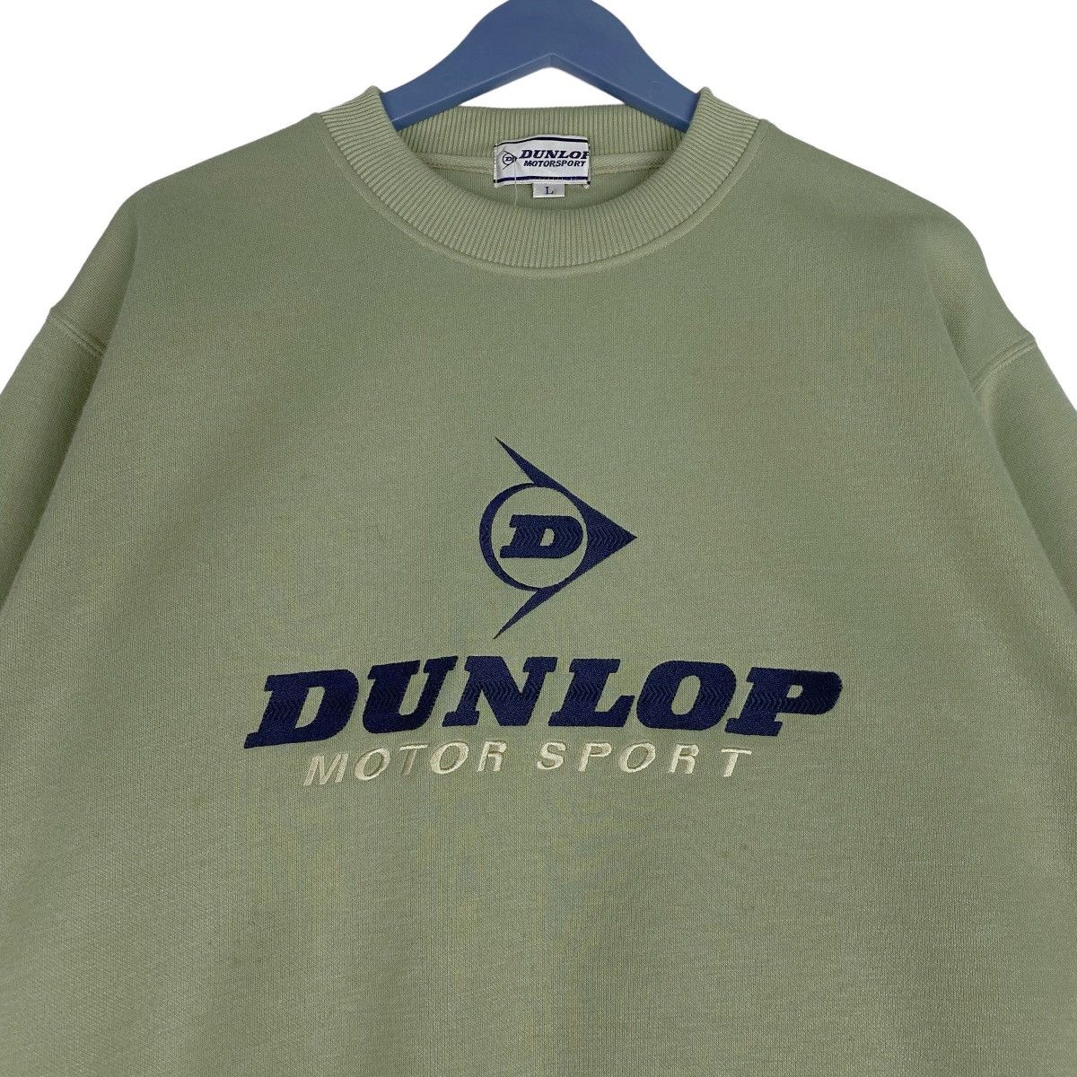 Dunlop Dunlop Motor Sport Sweatshirt Crewneck Pullover Jumper Size US M / EU 48-50 / 2 - 2 Thumbnail