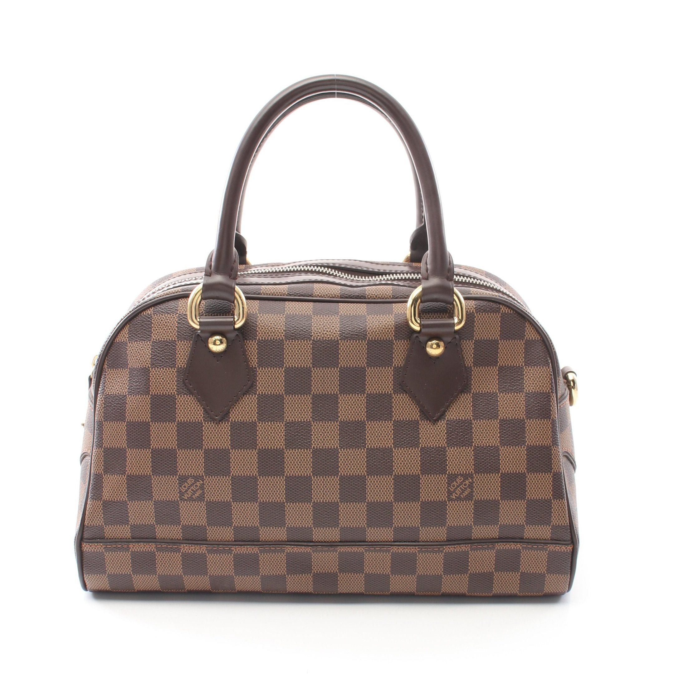 Louis Vuitton Louis Vuitton Duomo Damier Ebene Handbag Leather Brown Size ONE SIZE - 1 Thumbnail