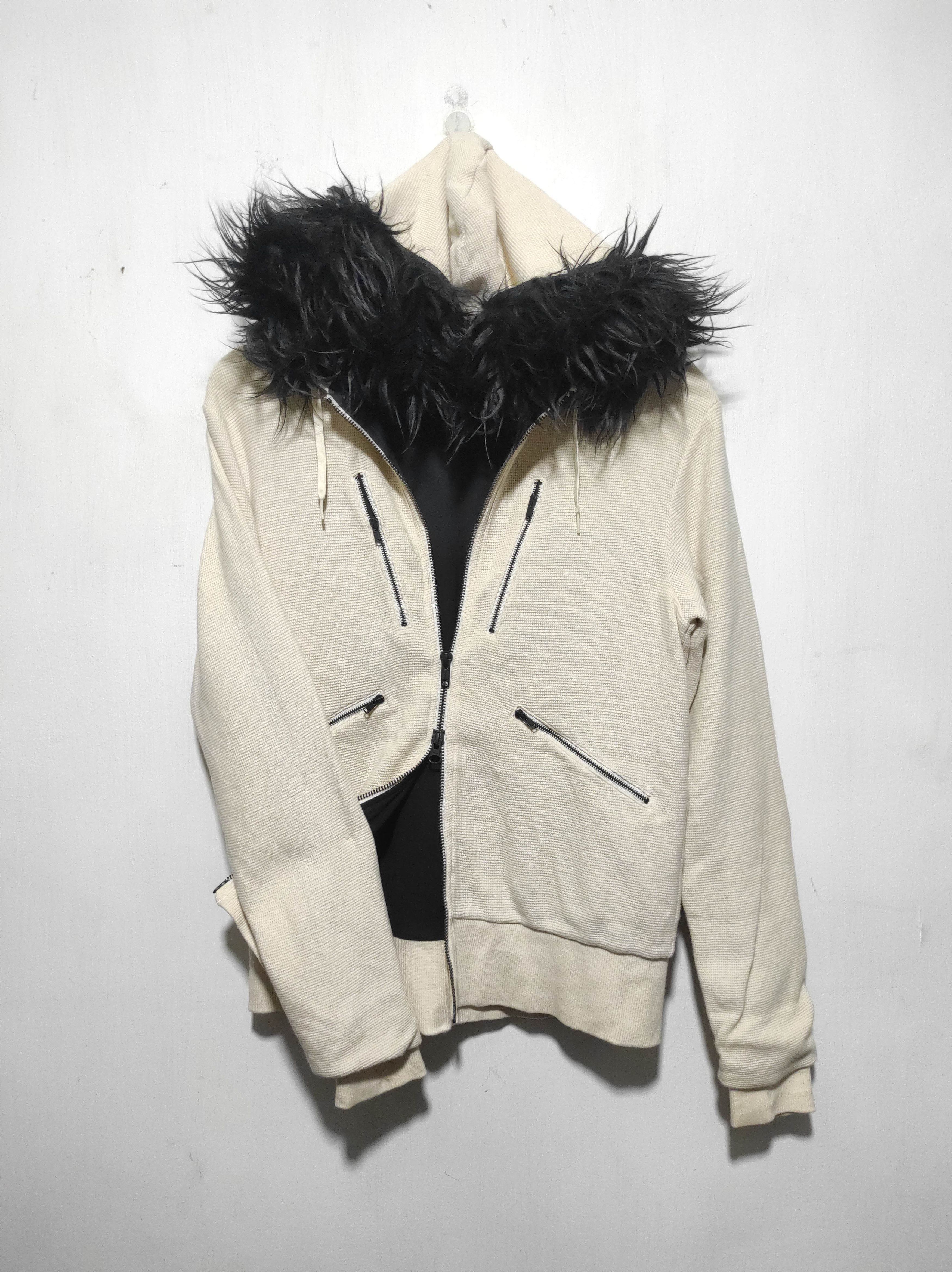 Uniqlo Uniqlo double zip fur hoodie ifsix LGB style Size US S / EU 44-46 / 1 - 2 Thumbnail