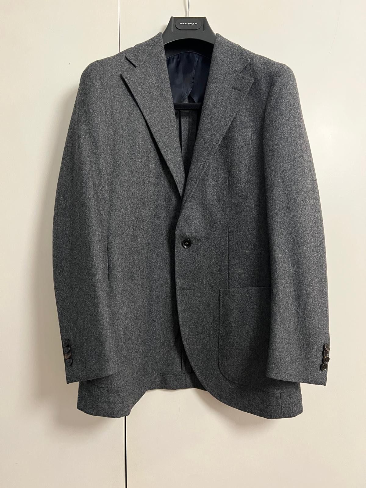 Spier & Mackay Spier & Mackay Grey Wool Sport Coat Size 36R - 2 Thumbnail