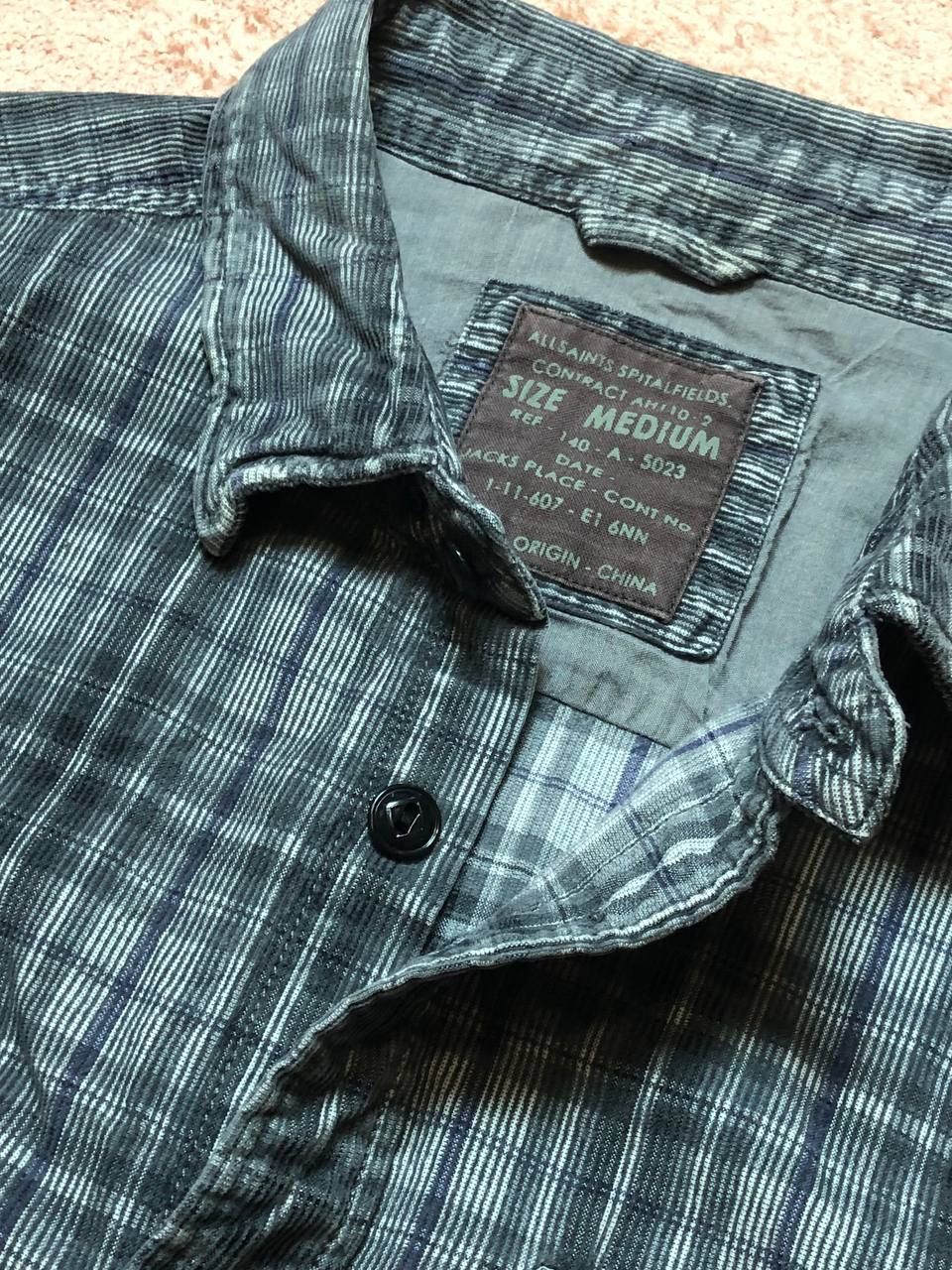 Allsaints Vintage shirt print Allsaints Y2K streetwear size M Size US M / EU 48-50 / 2 - 8 Thumbnail