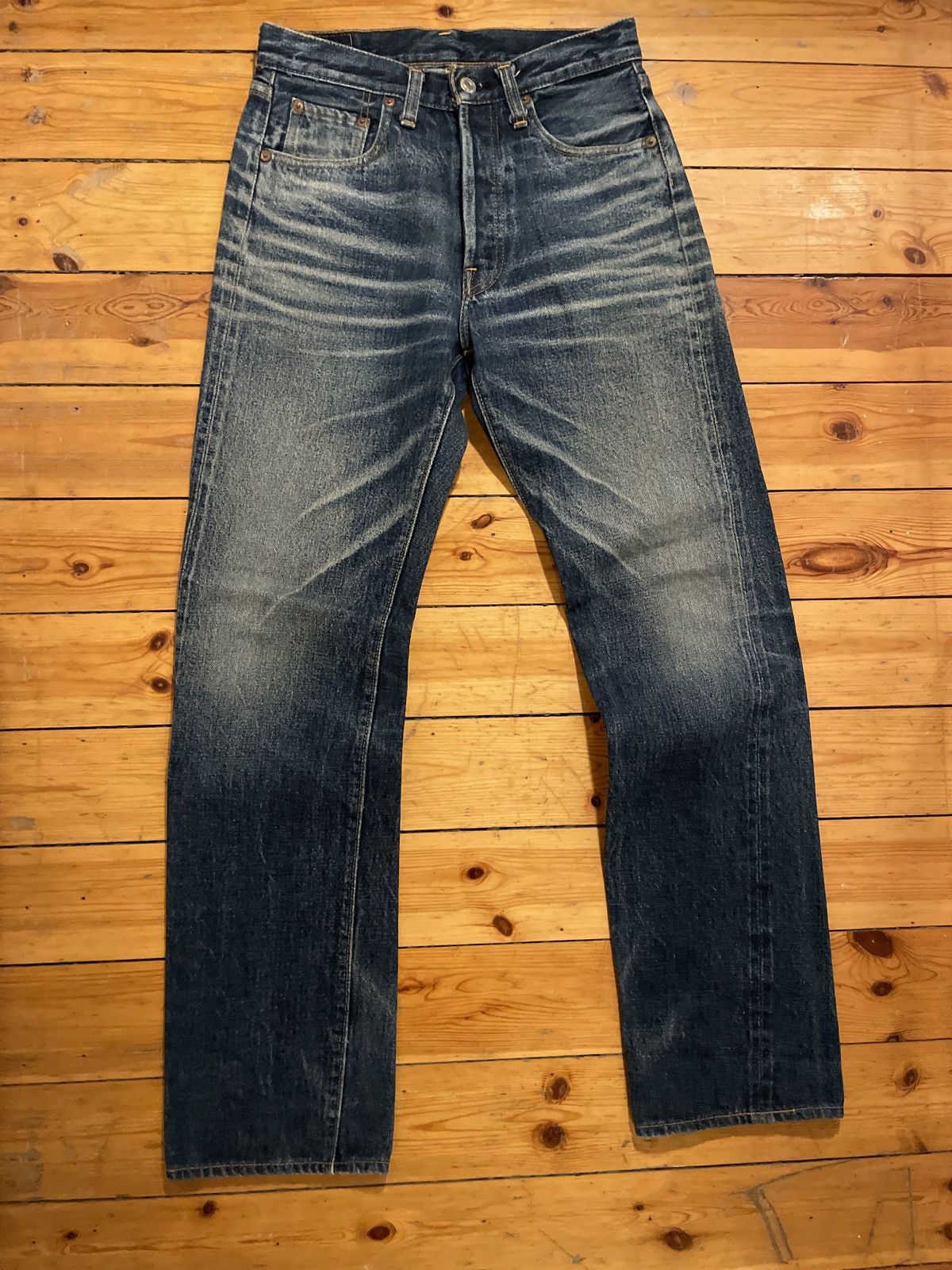 Denime 00s Archive Japanese selvedge ”Denime” jeans Size US 32 / EU 48 - 8 Thumbnail