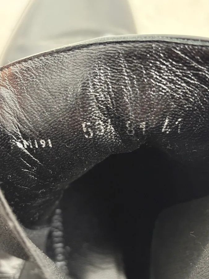 Alexander McQueen 2000s Alexander Mcqueen Black Leather Ankle Boots Size US 8 / EU 41 - 9 Thumbnail