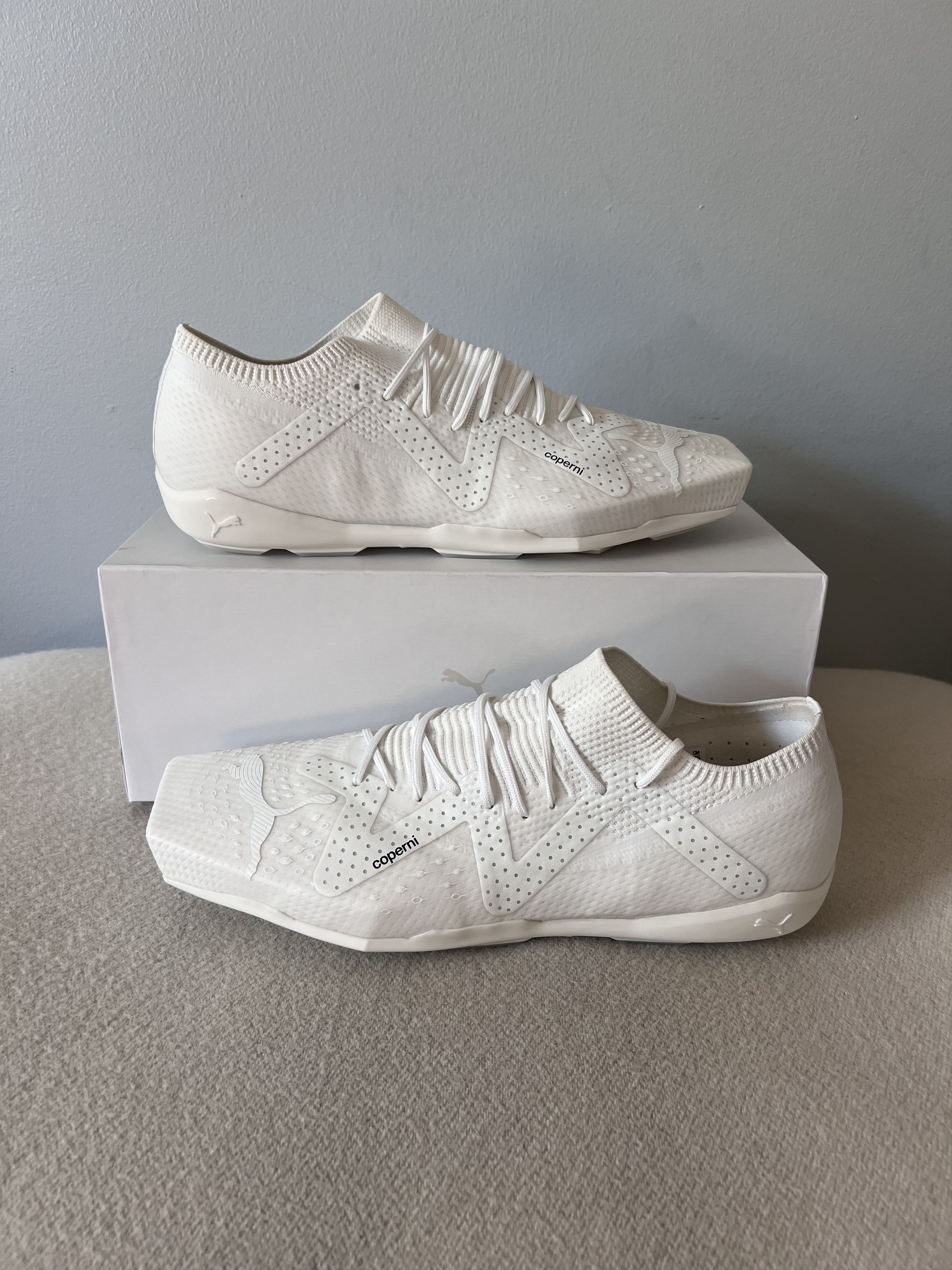 Coperni × Puma Coperni Puma 90SQR Sneakers in White Size US 7 / IT 37 - 2 Thumbnail