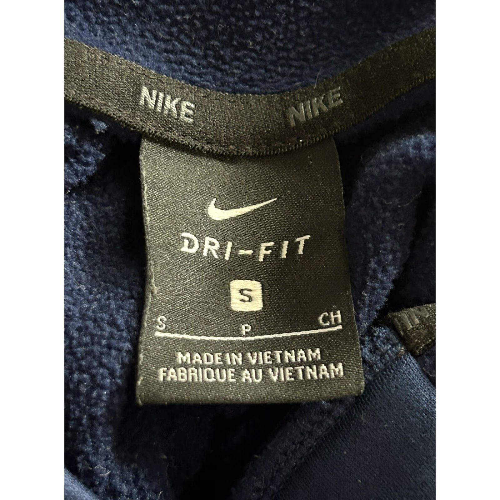 Nike Nike Sportswear Hoodie Men Small Therma Blue Mock Neck Full Zip S Regular Polyester Fleece Long Sleeve Blue Size US S / EU 44-46 / 1 - 5 Thumbnail