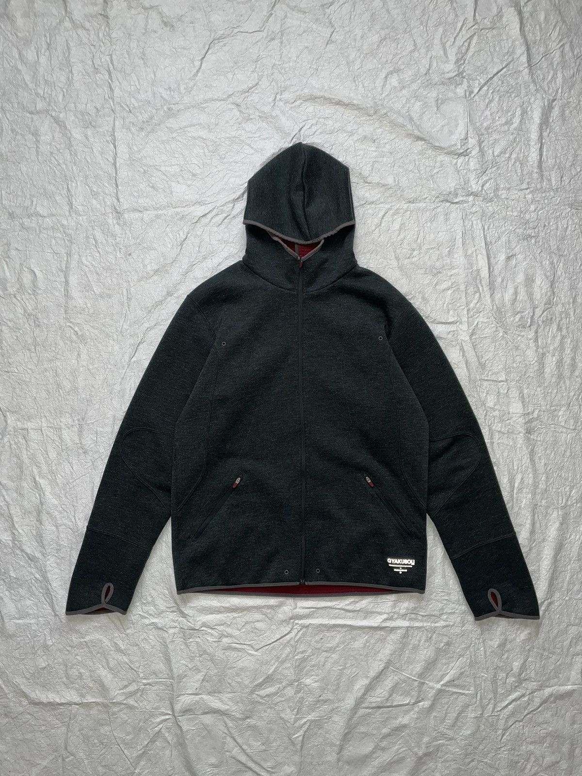 Gyakusou Gyakusou fw2012 techno-wool jacket Size US L / EU 52-54 / 3 - 1 Thumbnail