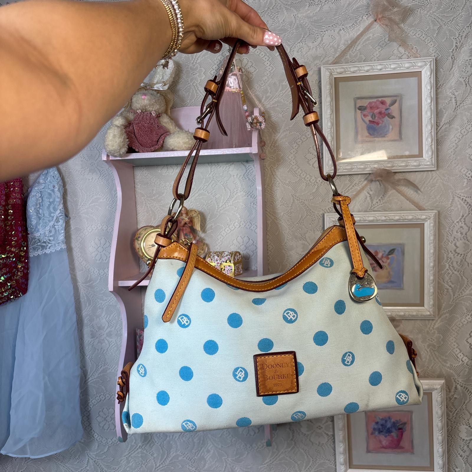 Dooney & Bourke y2k polka dot Dooney & Bourke shoulder bag purse Size ONE SIZE - 1 Thumbnail