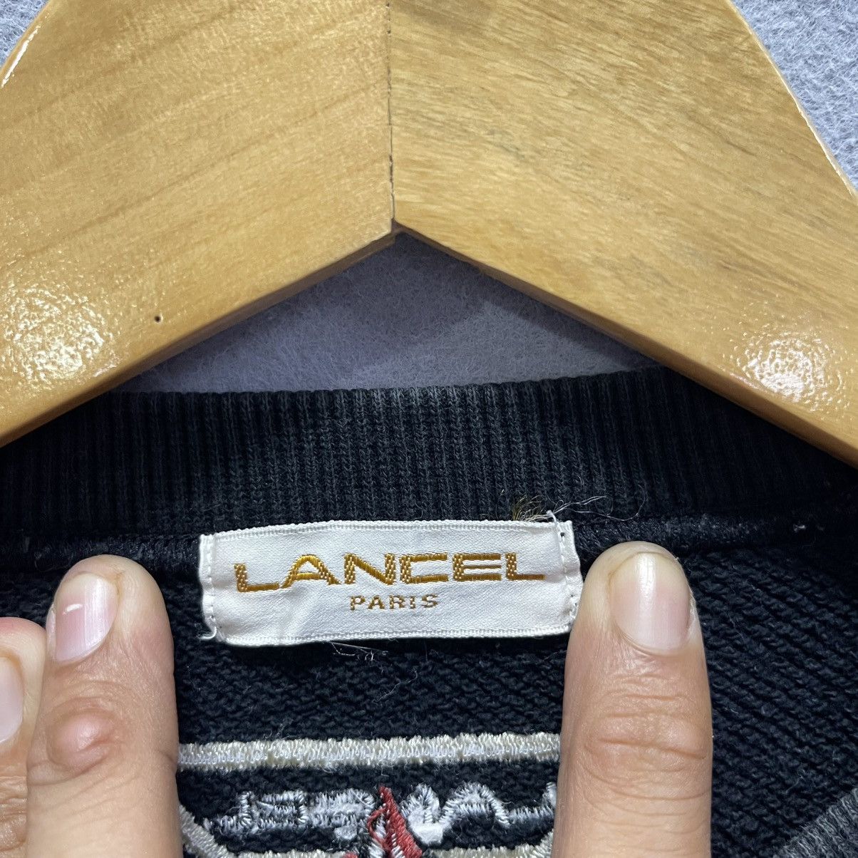 Lancel Early 90s Vintage Lancel Paris Embroidered Sweatshirt Size US M / EU 48-50 / 2 - 10 Thumbnail