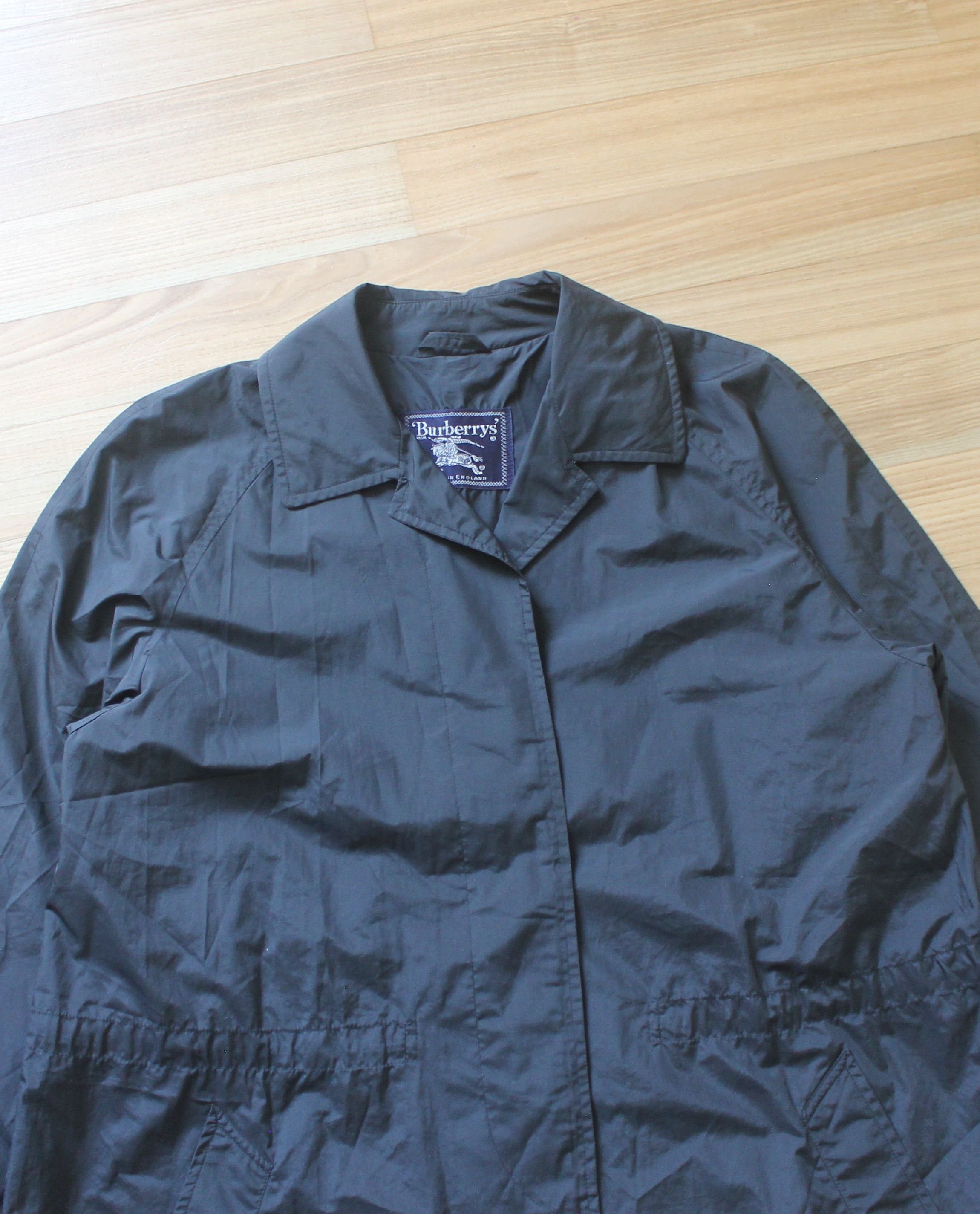 Burberrys ジャケット 古着 80s USA製 Burberrys × Jacobson's 豪華 100% シルク