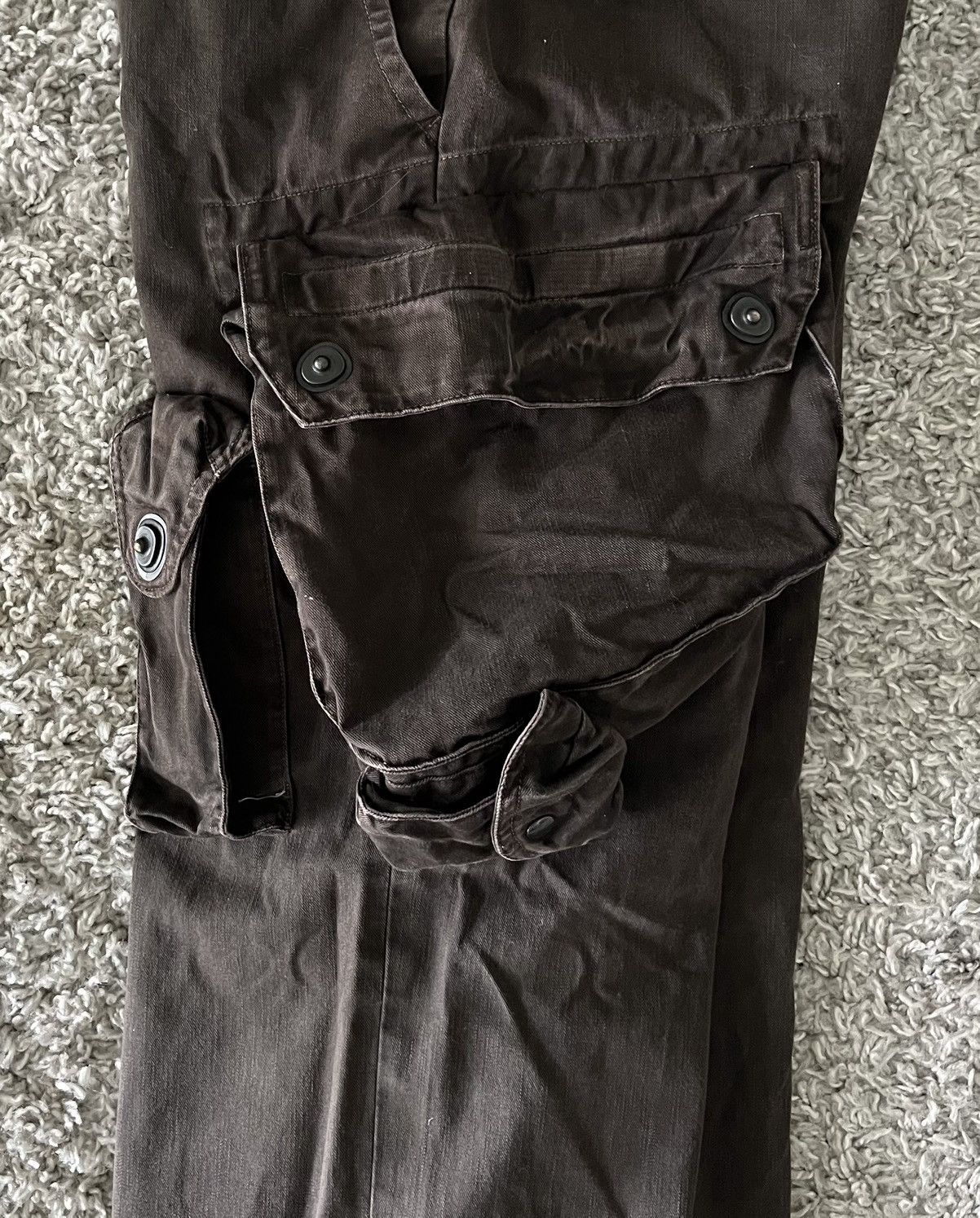Julius Julius A/W08 Baggy Gasmask Cargo Pants Size US 30 / EU 46 - 5 Thumbnail