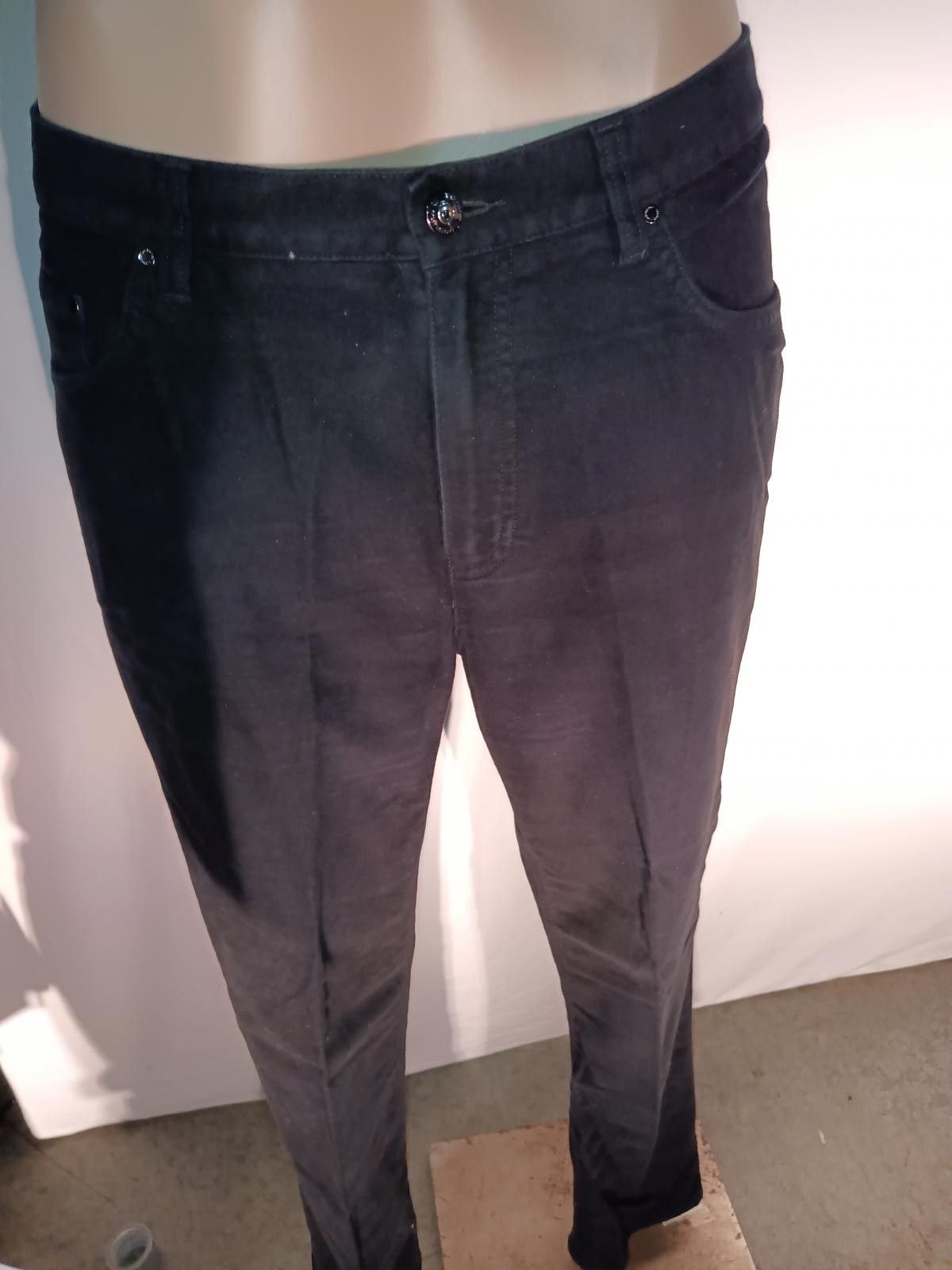 Designer Stylish Black Casual Pants Size 32" / US 10 / IT 46 - 1 Thumbnail
