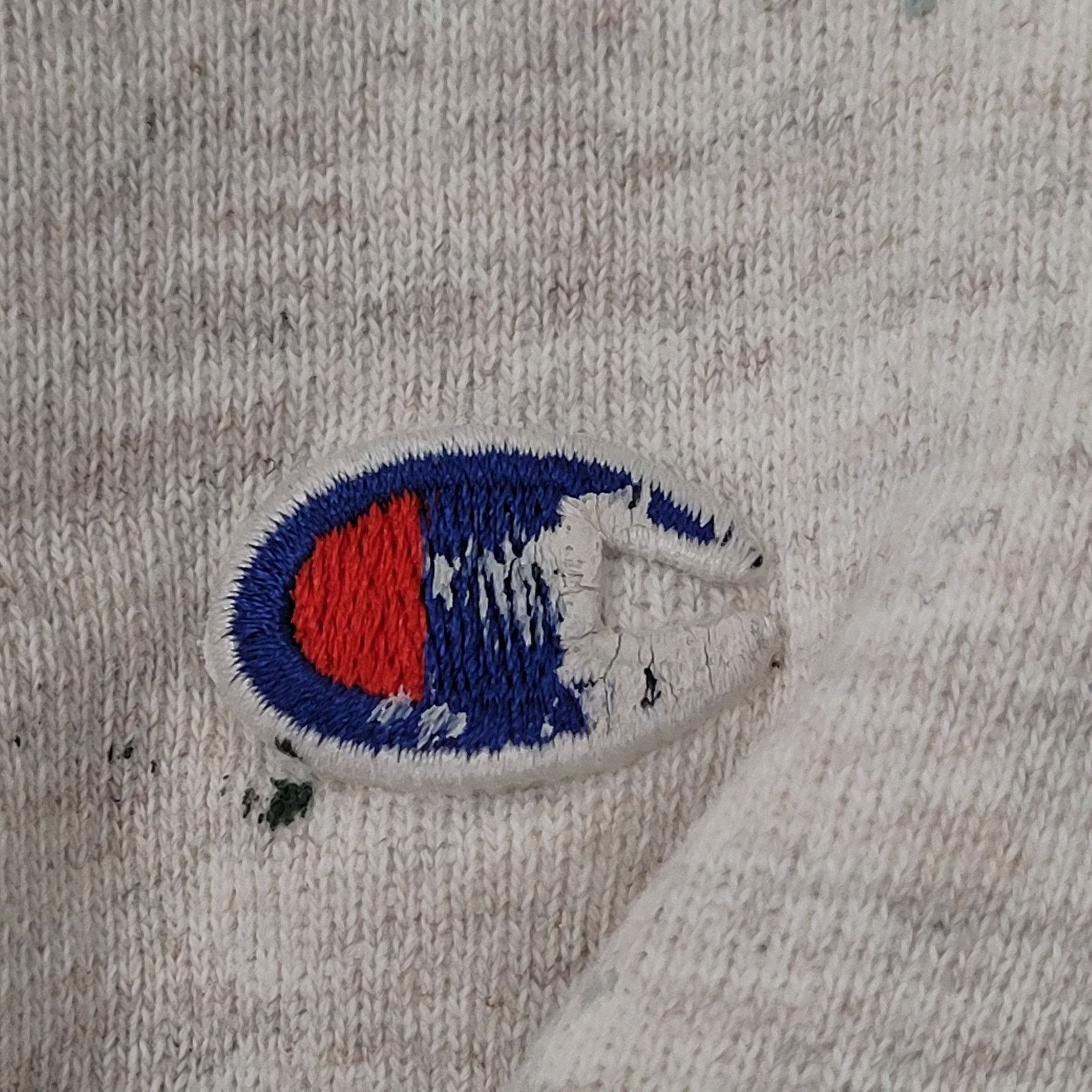 Champion Vintage 80s Marquette Sweatshirt L/XL 23x24 Boxy Champion Size US XL / EU 56 / 4 - 21 Thumbnail
