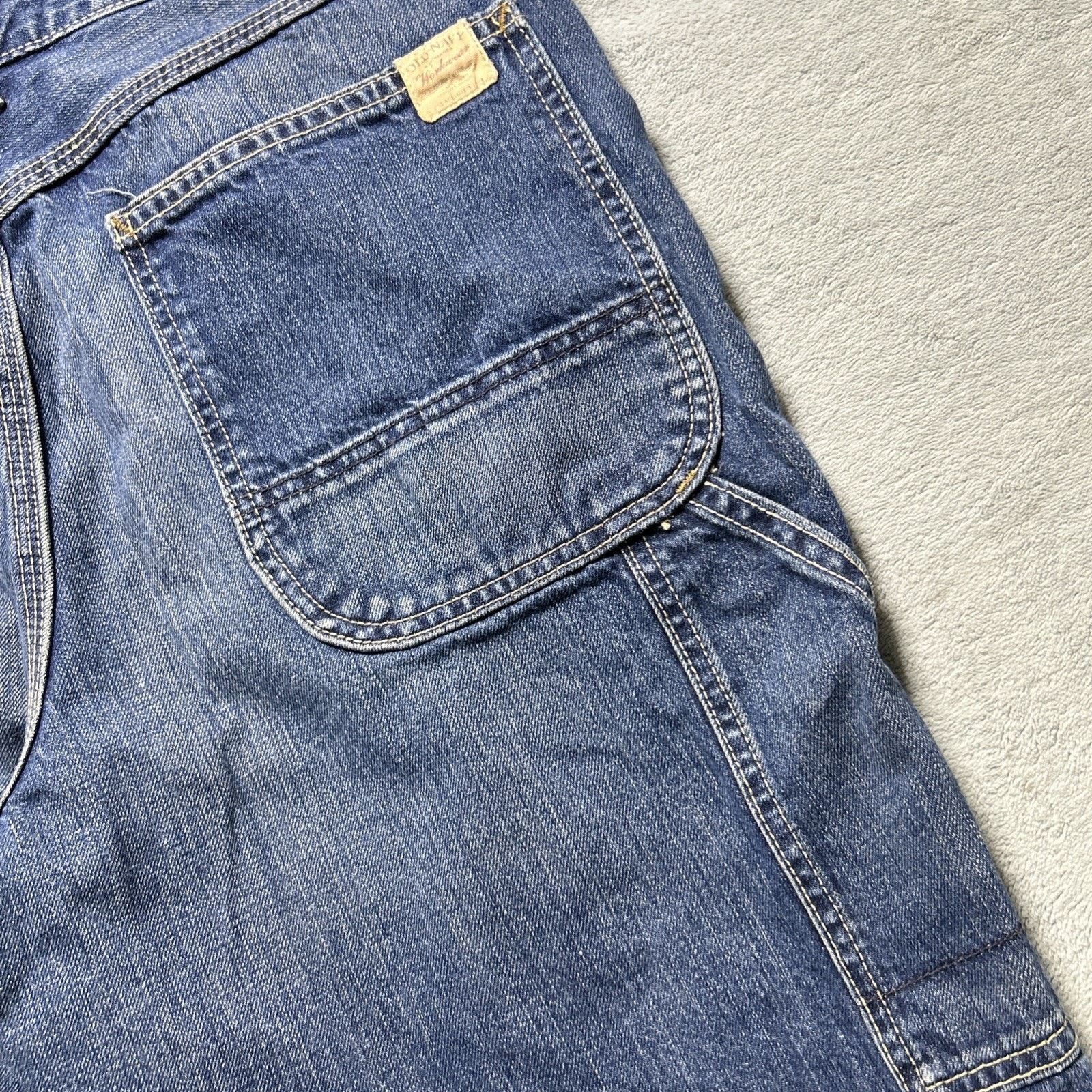 Old Navy Baggy Jhort Shorts 34x11 Loose Relaxed Carpenter Baggie Work Size US 34 / EU 50 - 5 Thumbnail