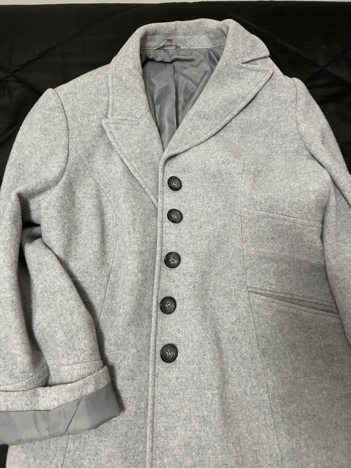 Vintage Size 20 gray trenchcoat! Fits like a XL! Size XXL / US 16-18 / IT 52-54 - 5 Thumbnail