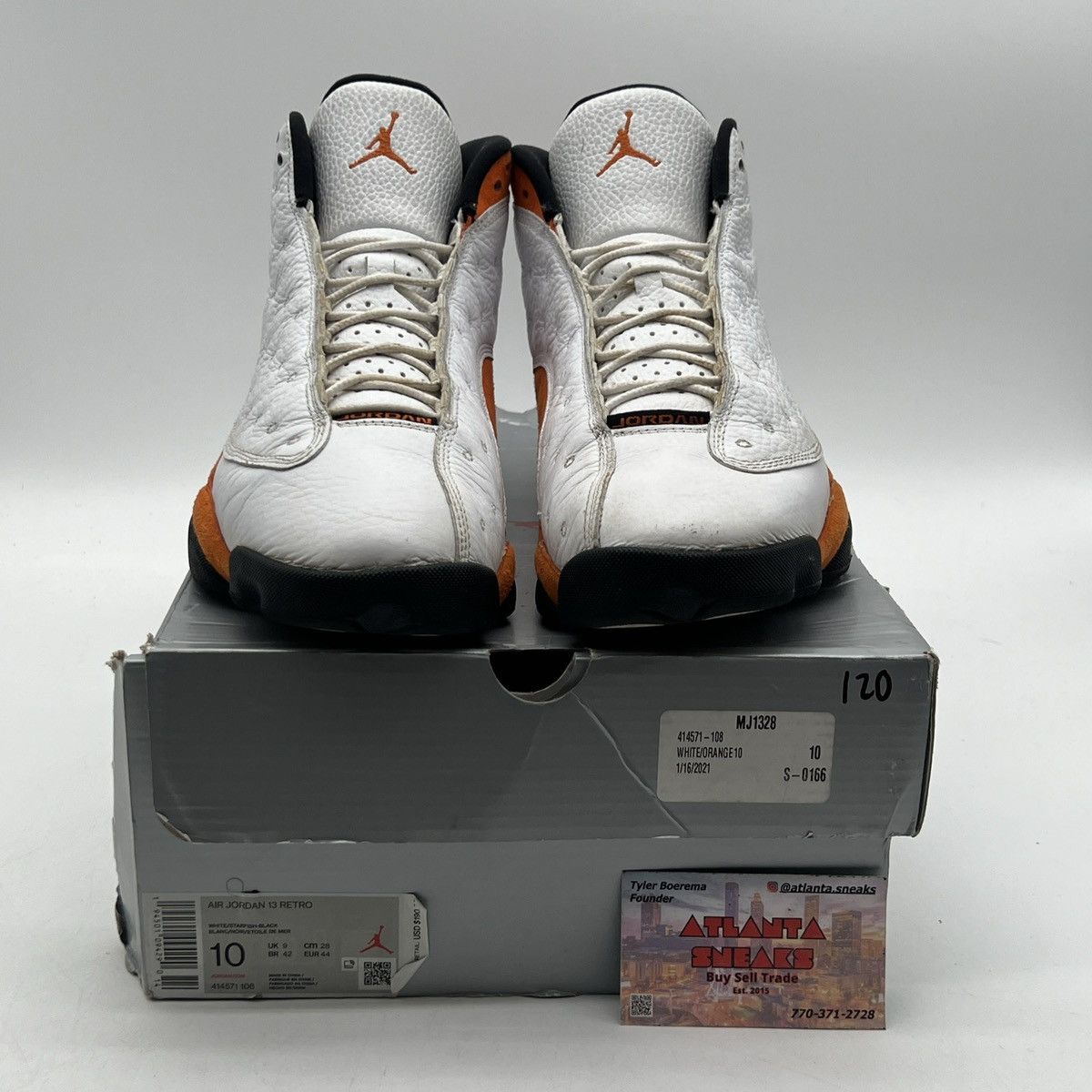 Jordan Brand Air Jordan 13 starfish Size US 10 / EU 43 - 2 Thumbnail
