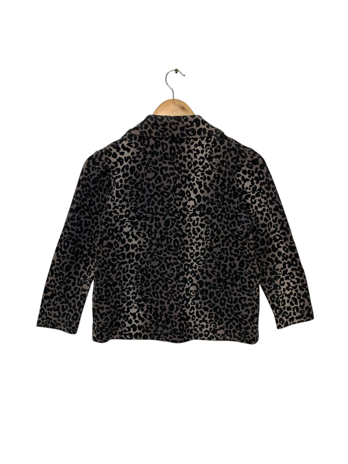 Designer × Hysteric Glamour × Japanese Brand Rare Hysteric Glamour Skull Leopard Cotton Blazer One Button Size S / US 4 / IT 40 - 2 Thumbnail