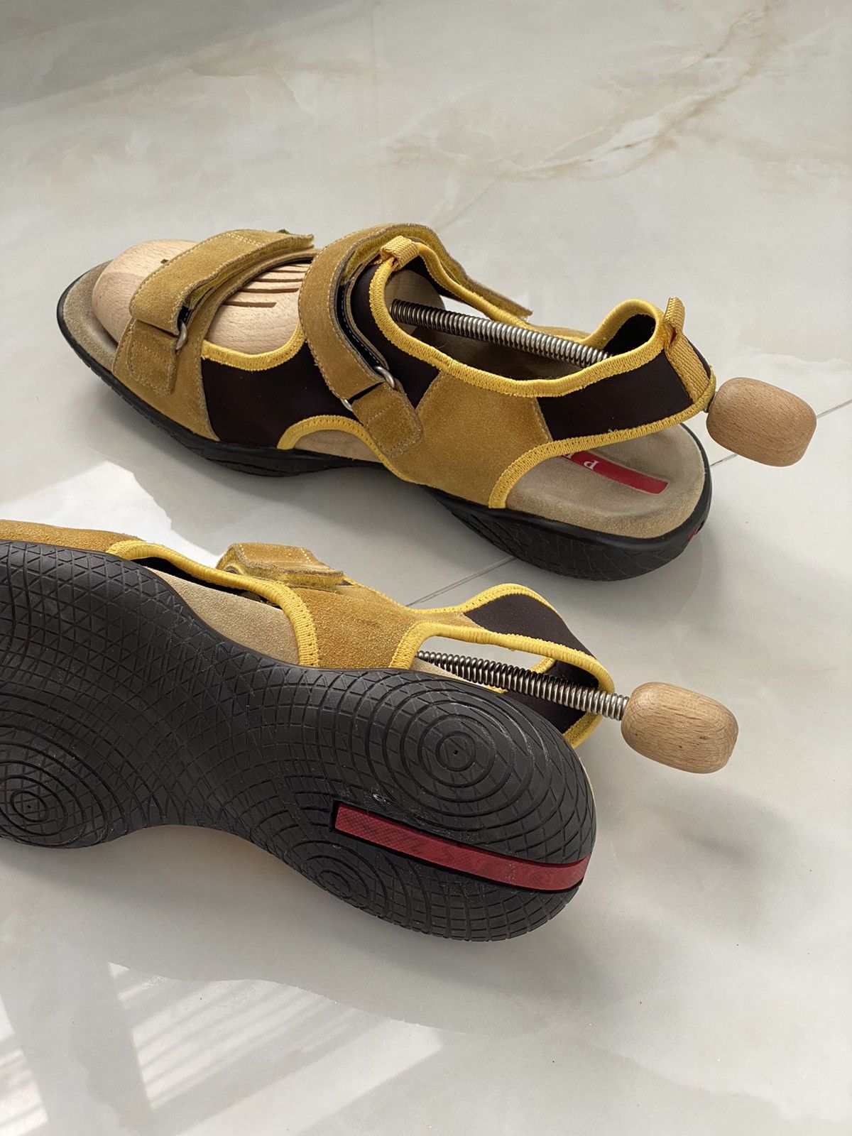Prada Prada sandals men shoes Size US 10.5 / EU 43-44 - 4 Thumbnail