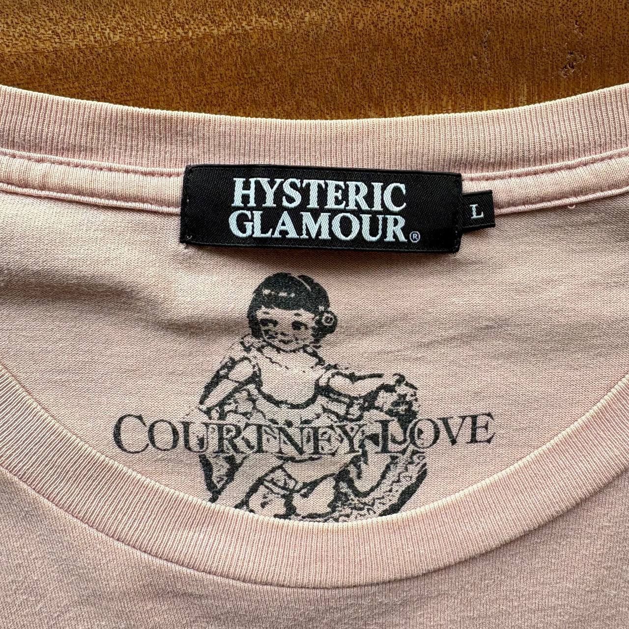 Hysteric Glamour Hysteric Glamour X Courtney Love Graphic Tshirt Size US L / EU 52-54 / 3 - 9 Thumbnail