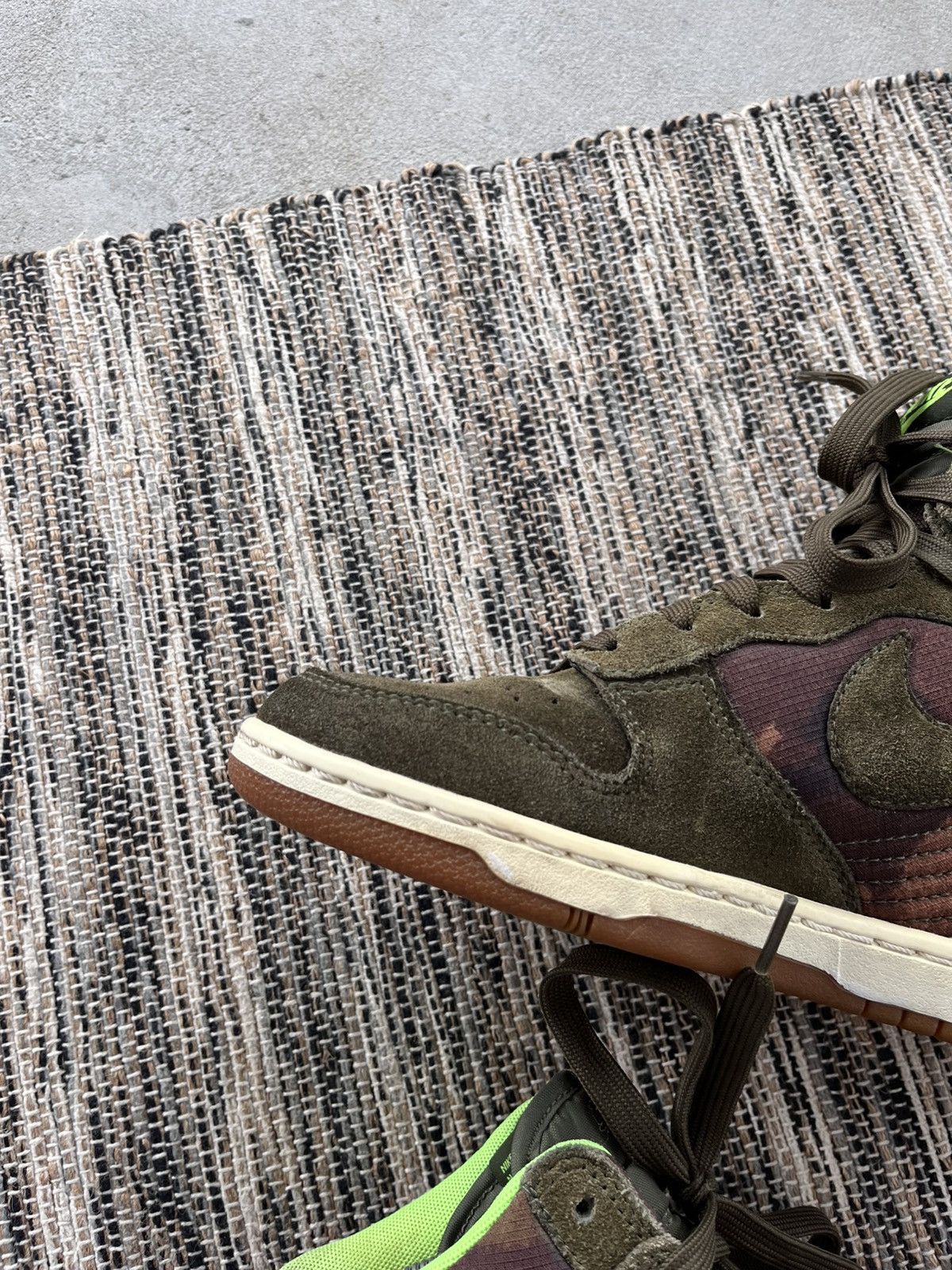Nike Vintage Nike Dunk Sky Hi Camo Wedge Sneakers Y2K Rare Size US 5.5 / IT 35.5 - 8 Thumbnail