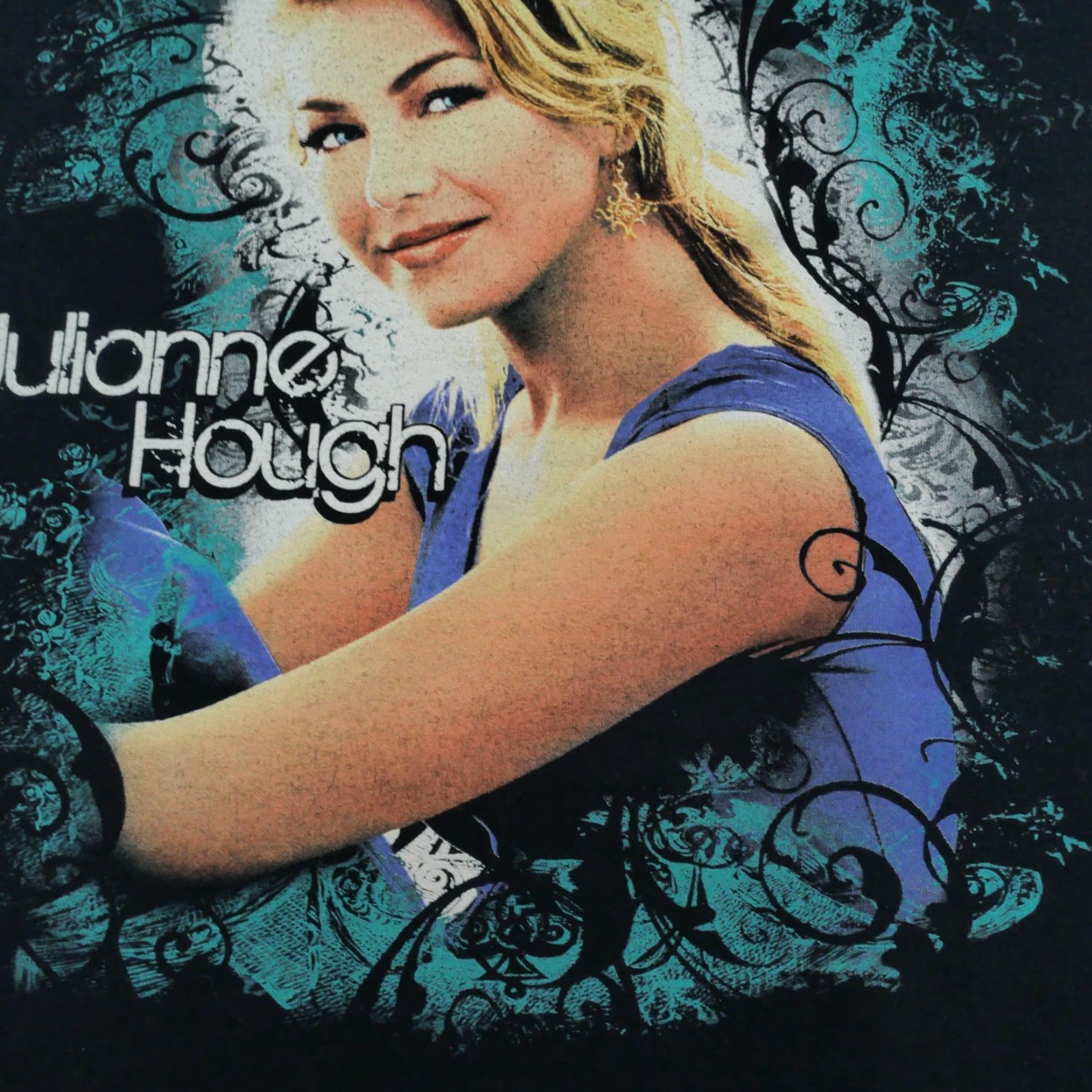 Gildan Julianne Hough T Shirt Aduit Medium Black Tour Concert Actor Mens Size US M / EU 48-50 / 2 - 4 Thumbnail