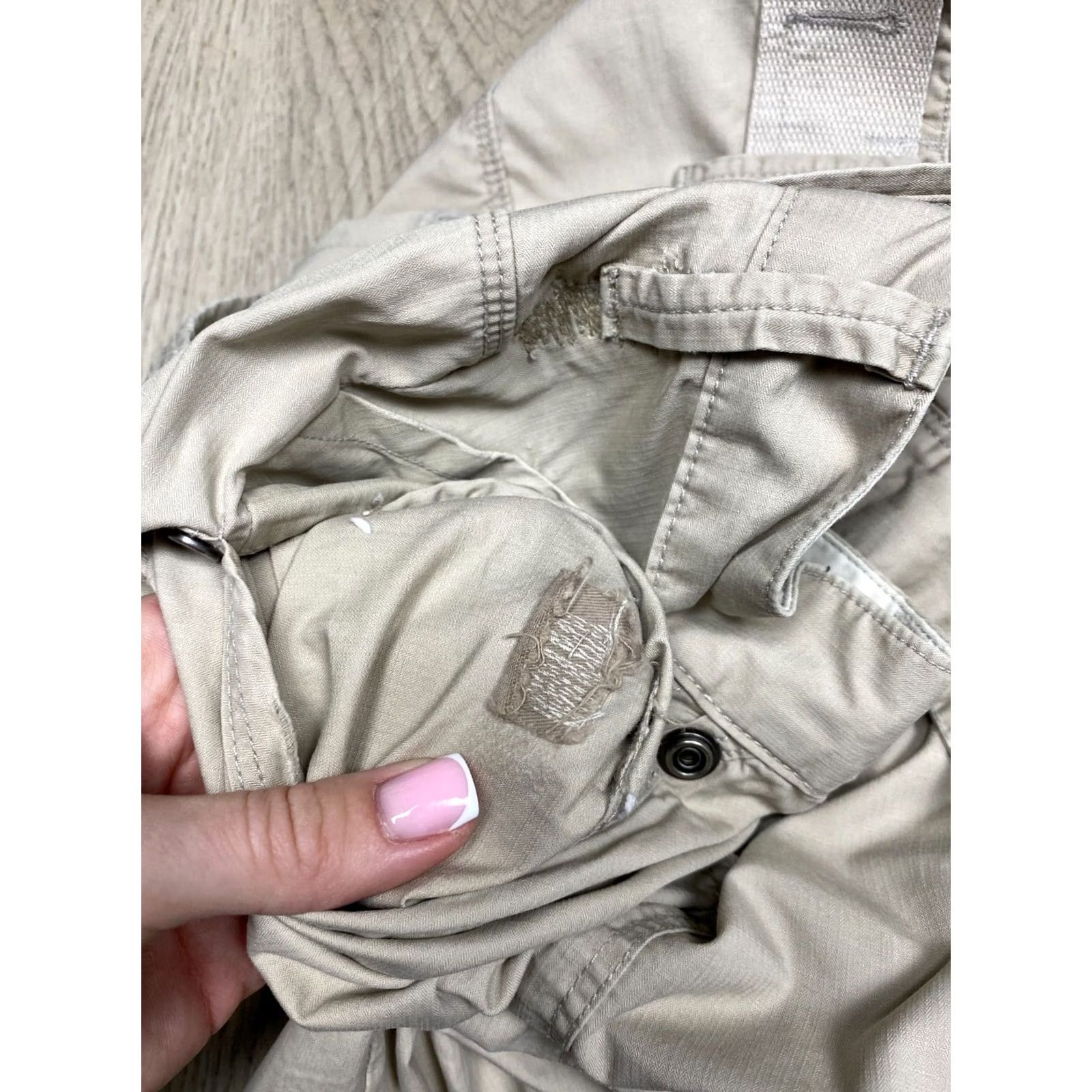 G-Star VINTAGE G-Star Pants Mens Fire Elwood Double Knee Size 34 Beige Cotton 34 in Inseam Size US 34 / EU 50 - 7 Thumbnail