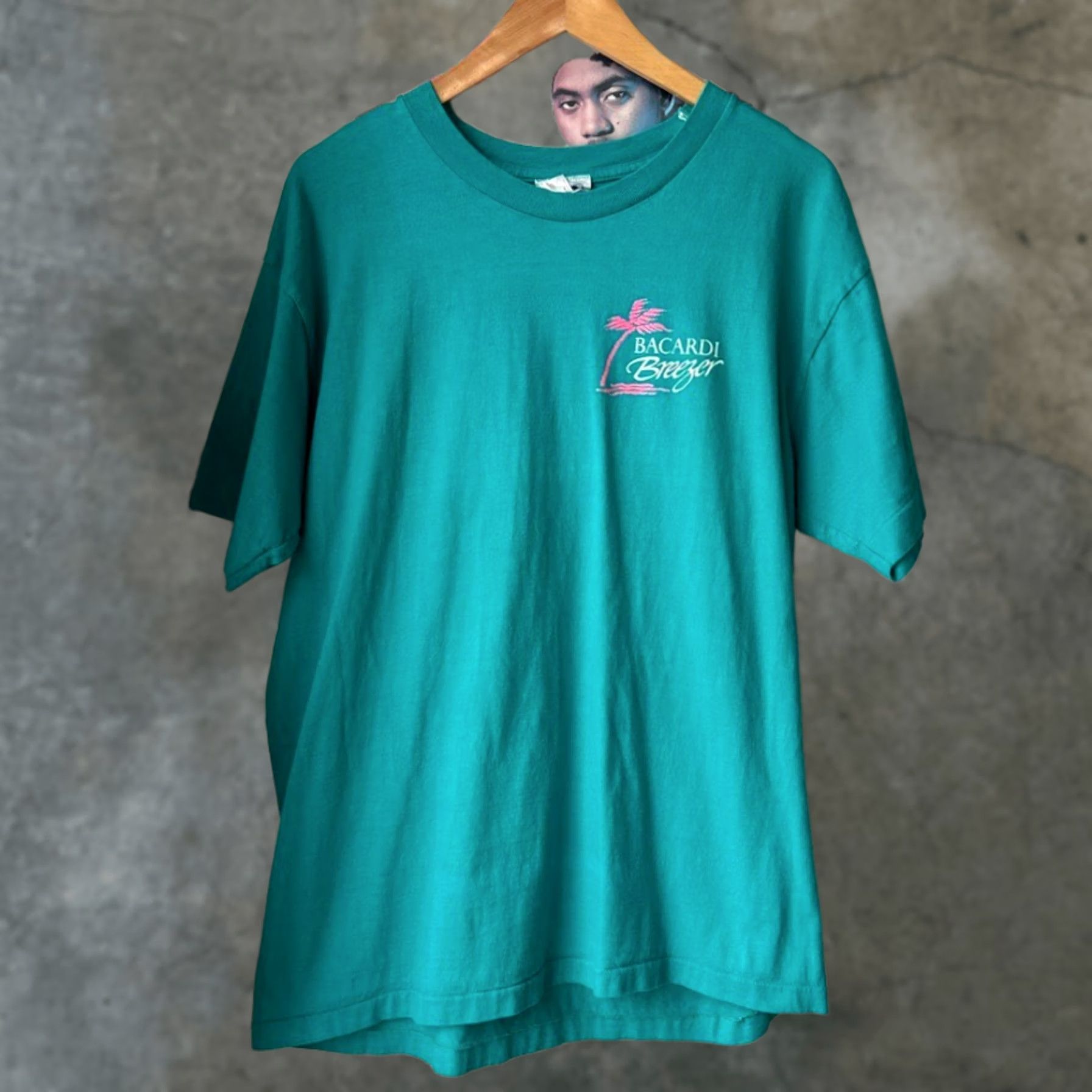 Mossimo × Vintage Vintage 90s Mossimo Motion Blur Logo T-Shirt 